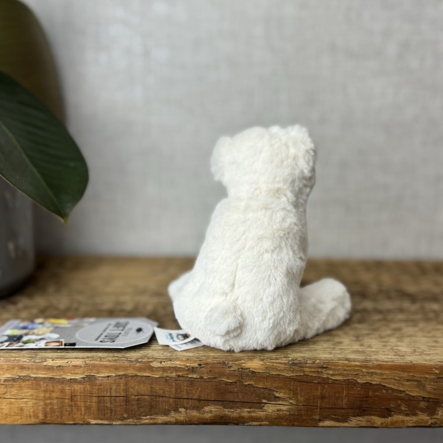 Jellycat Tiny Perry Polar Bear Tiny White Bear - Pocket Pal Plush Mini Beanie 5”