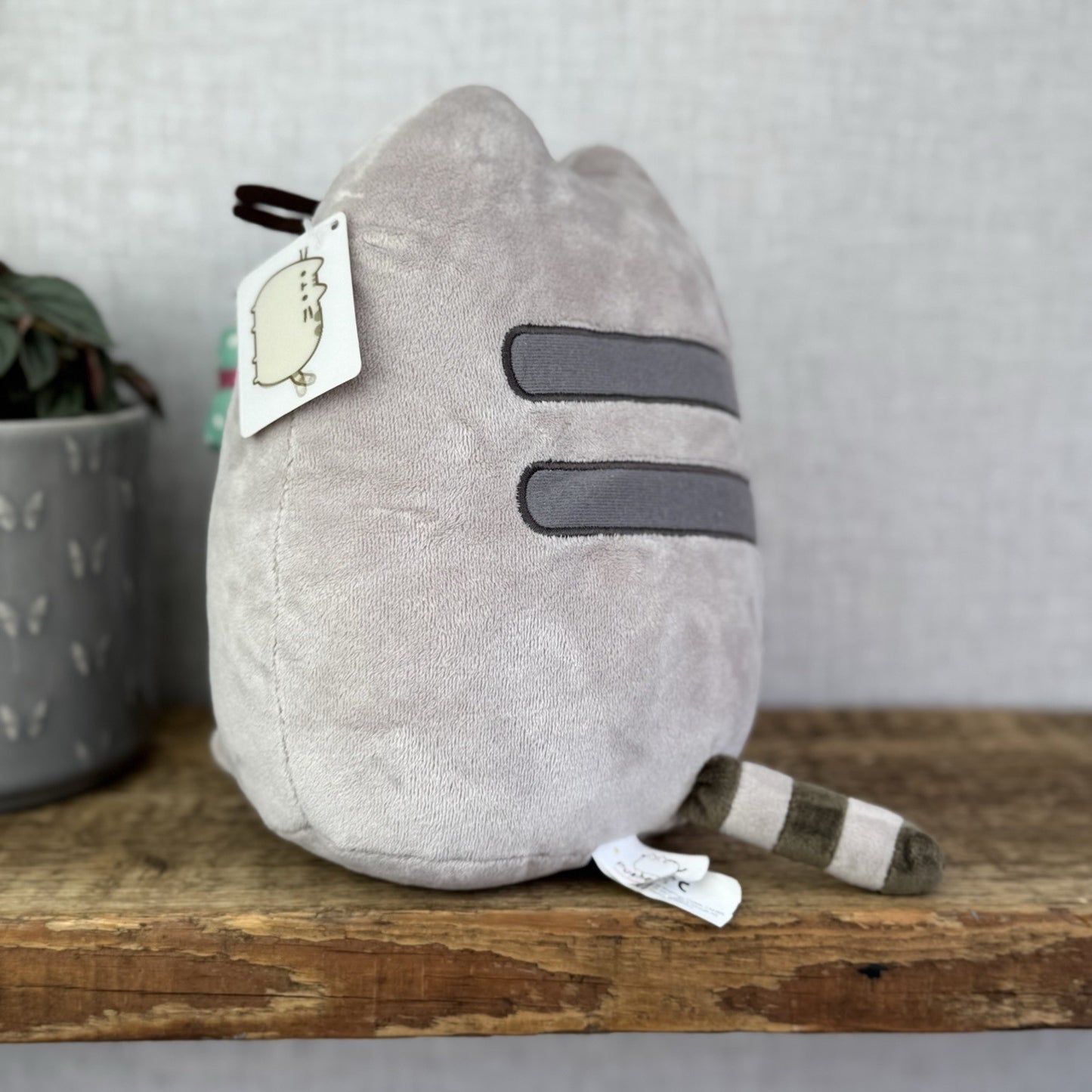Gund Pusheen Cat - Gift Pusheen, Cat With A Present Plush 8" New Tagged