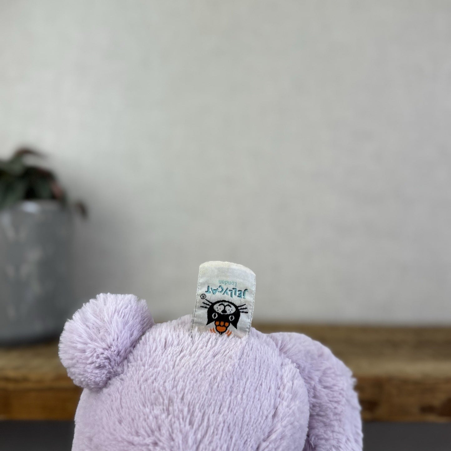 Jellycat Medium Bashful Hyacinth Bunny - Lilac Purple Bunny Rabbit 12”