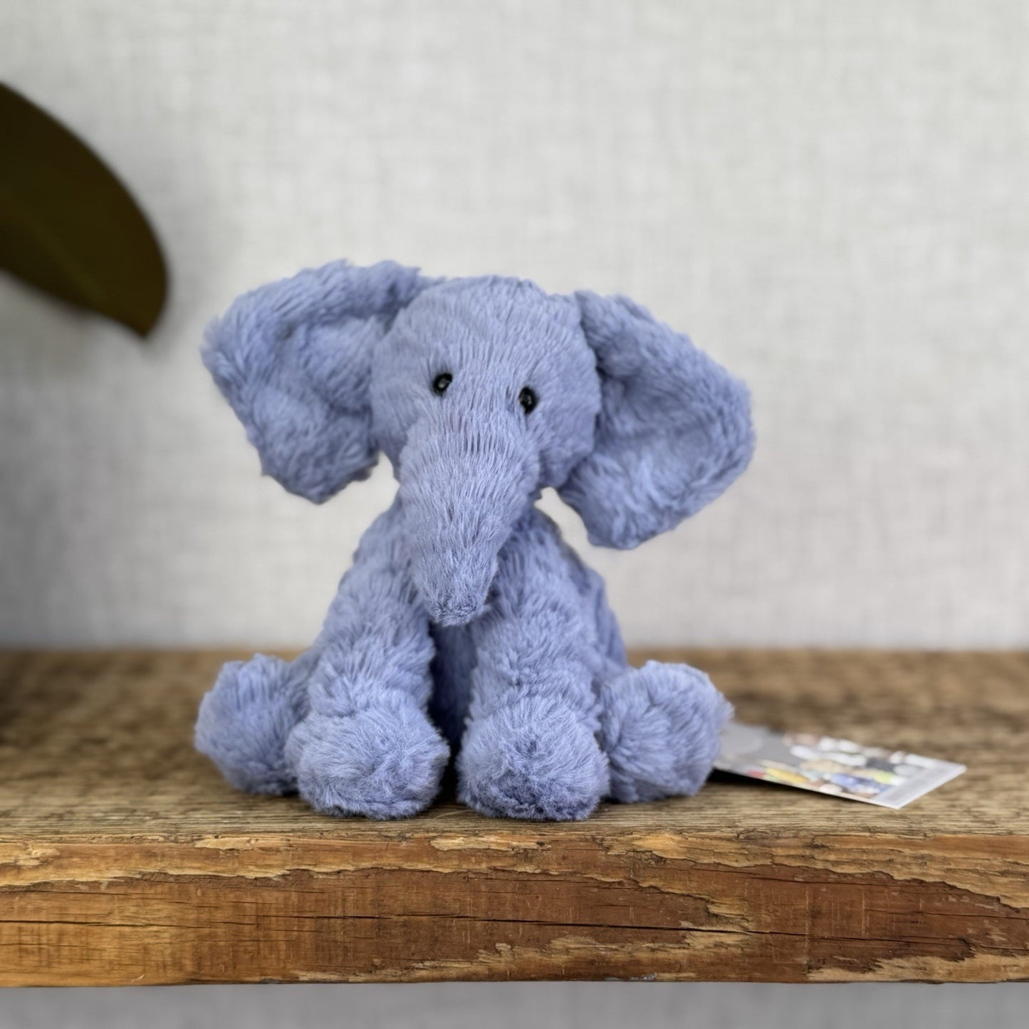 Jellycat Baby Fuddlewuddle Elephant - Fuddlewuddle Tiny Blue Elephant 4” (#2)