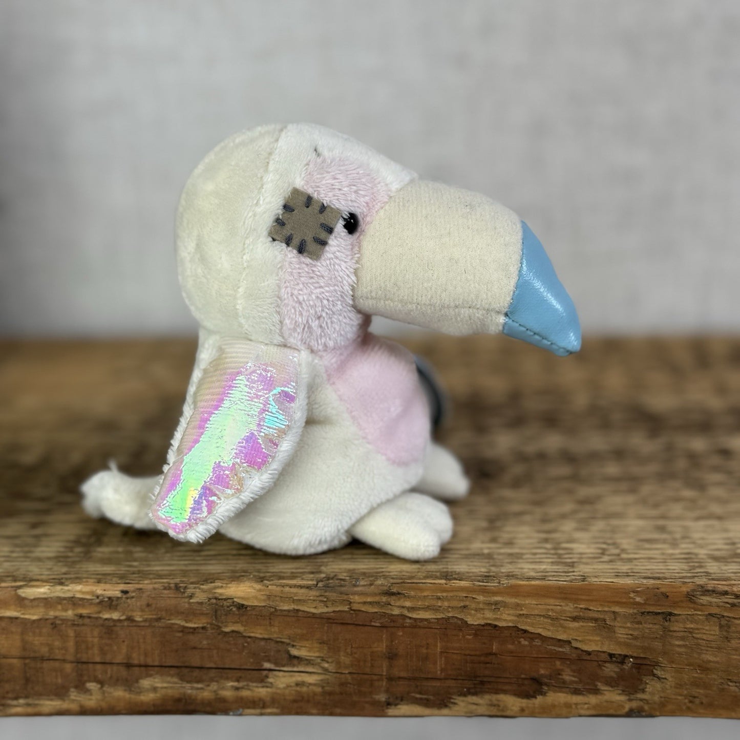 Blue Nose Friends Tango #73 - Lim. Edition Pink Bird Beanie Collectible 5" (#2)