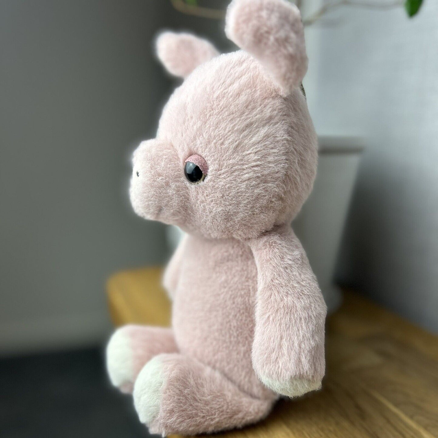 Jellycat Beepi Pig - Medium Fluffy Pig - Beepi Big Eyed Pig Jellycat Medium