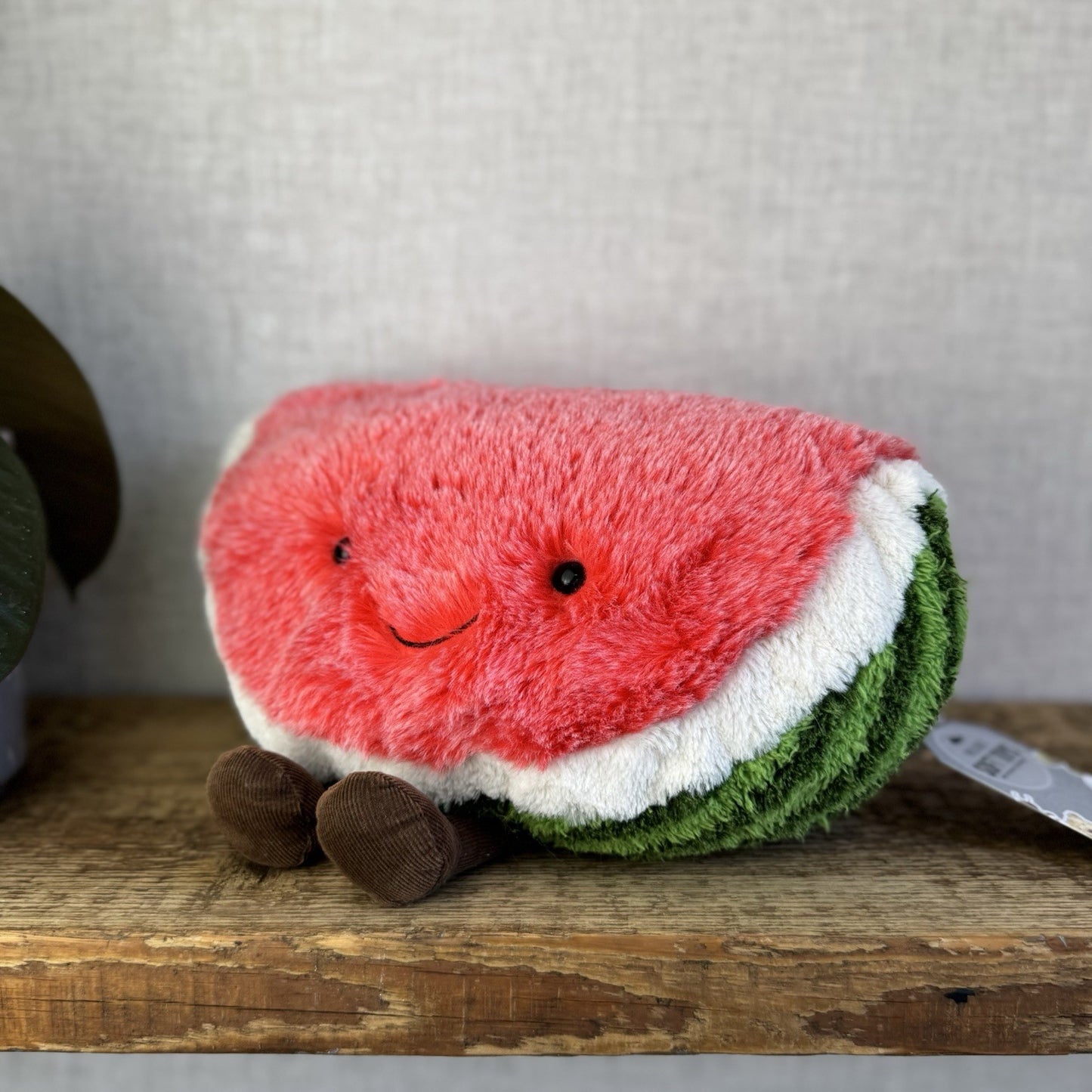 Jellycat Medium Amuseable Watermelon Slice - Fluffy Melon Soft Toy 11”