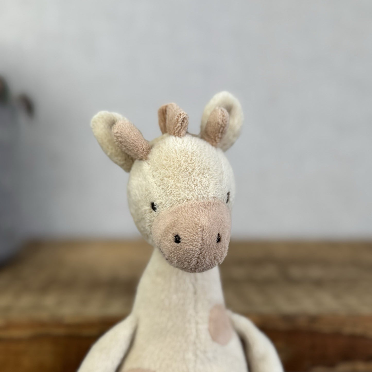 Jellycat Little Gentle Giraffe Rattle - Small Giraffe Rattle Plush Toy 9"