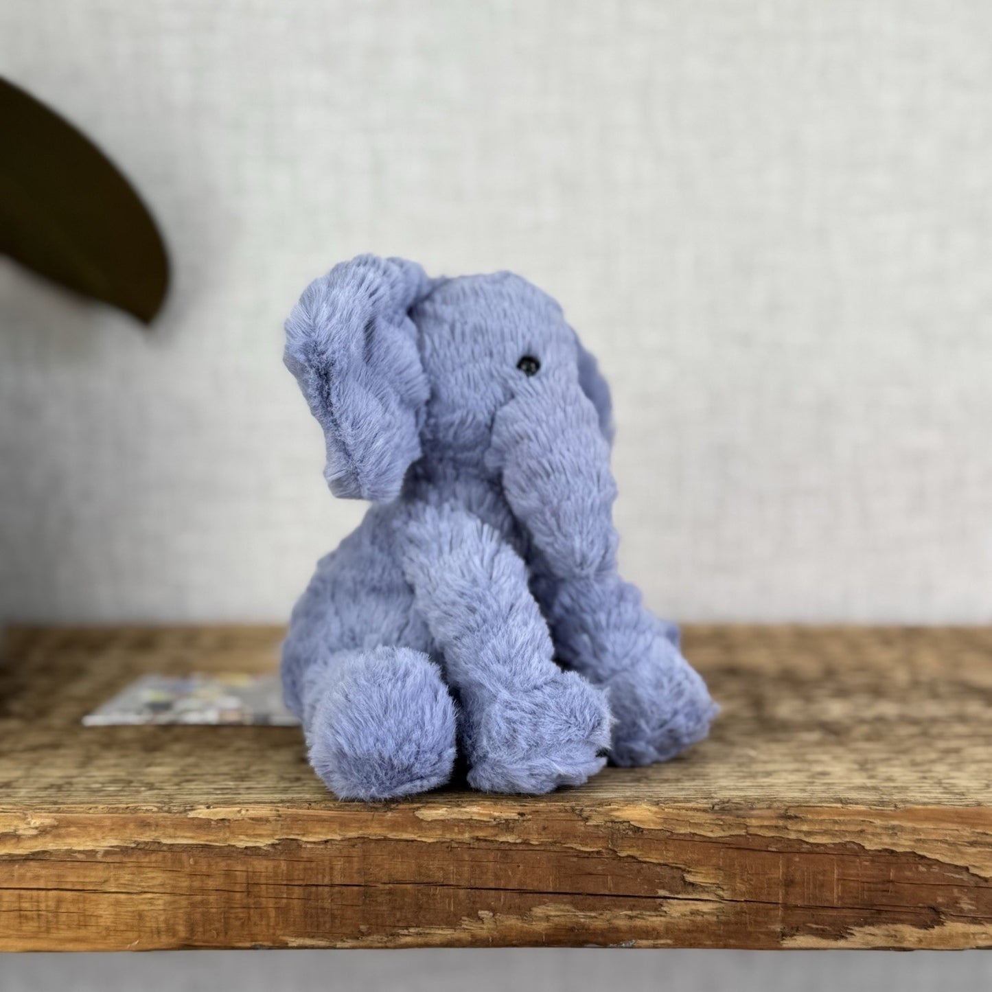 Jellycat Baby Fuddlewuddle Elephant - Fuddlewuddle Tiny Blue Elephant 4” (#2)