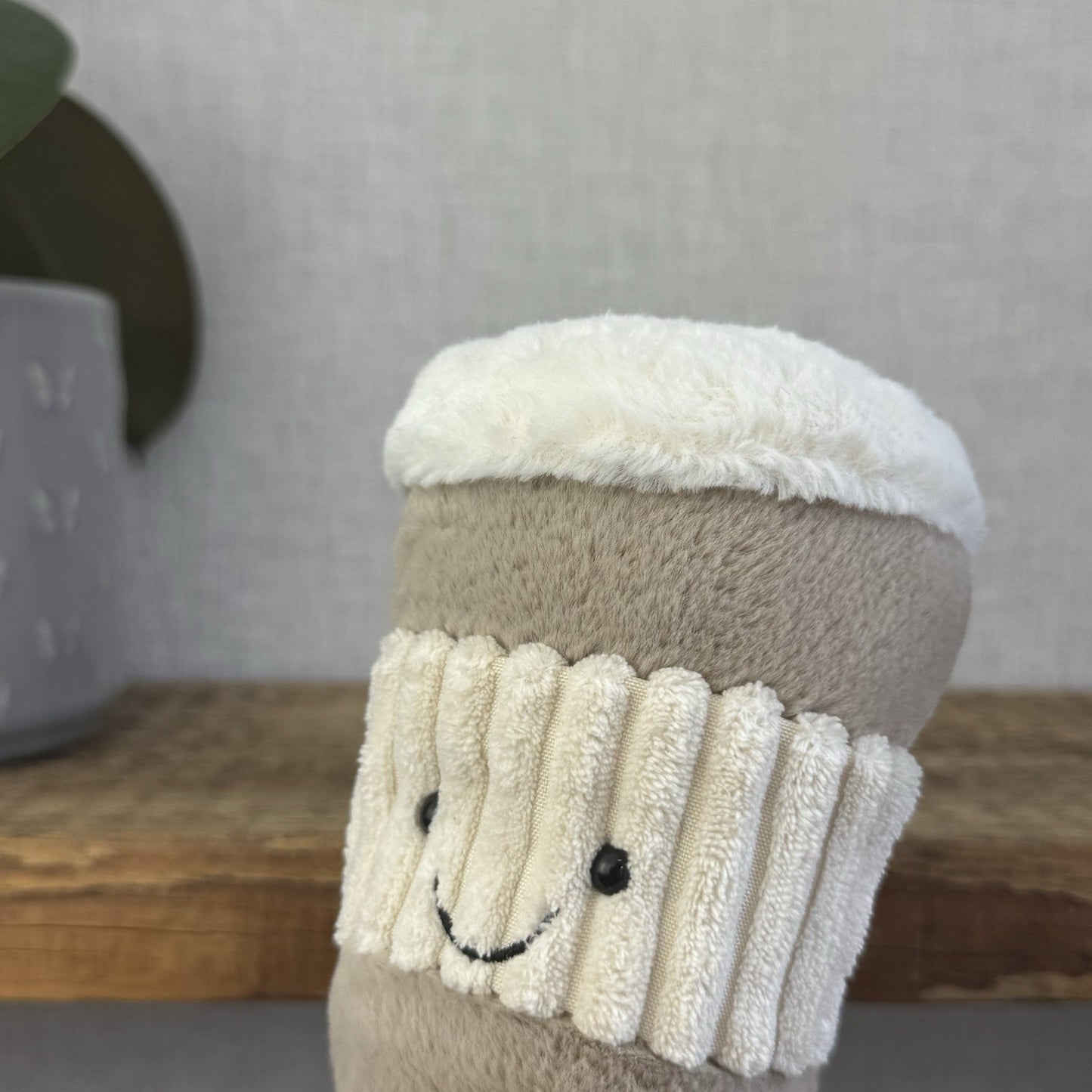 Jellycat Amuseable Coffee To Go Cup - Coffee Cup Soft Toy Beanie New With Tags