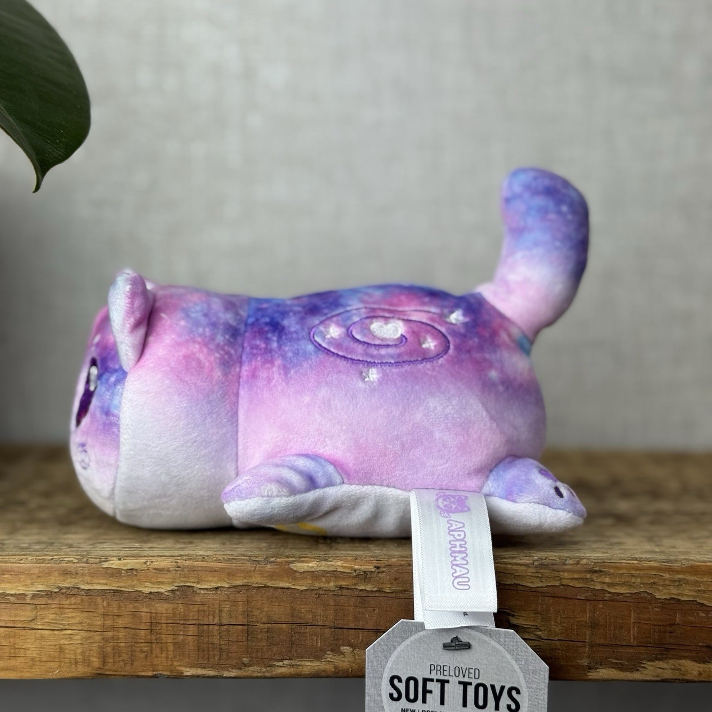 Aphmau MeeMeows - Celestial Galaxy Car - Pocket Squishy Cat Pink Small Cat 5"