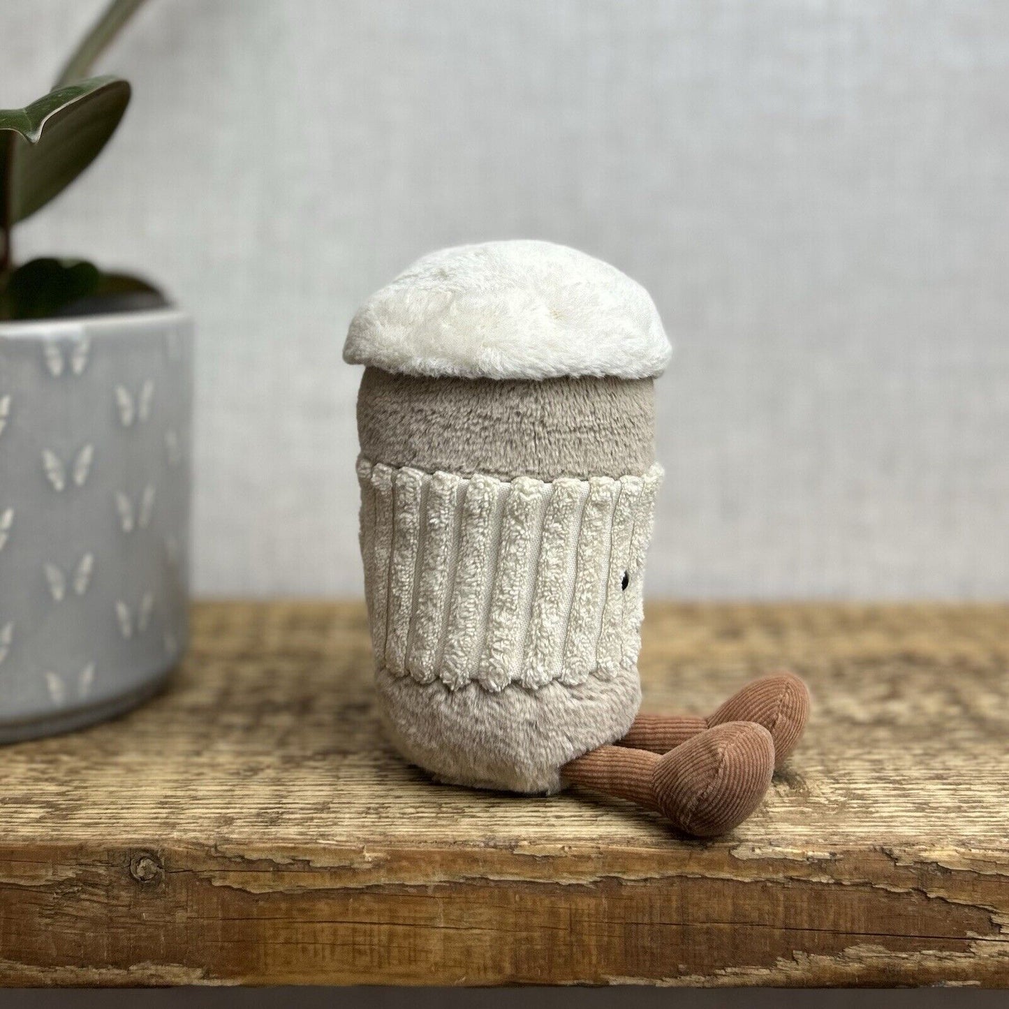 Jellycat Amuseable Coffee To Go Cup - Coffee Cup Soft Toy Beanie Collectible 8"