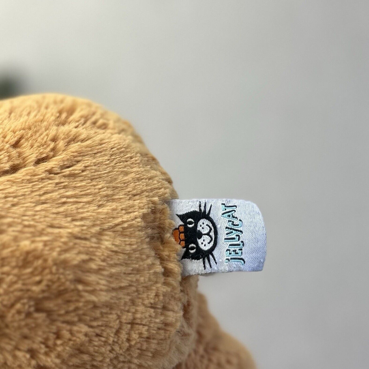 Jellycat Bashful Ginger/orange Bear - Medium Bashful Bear - Retired Bear 12”