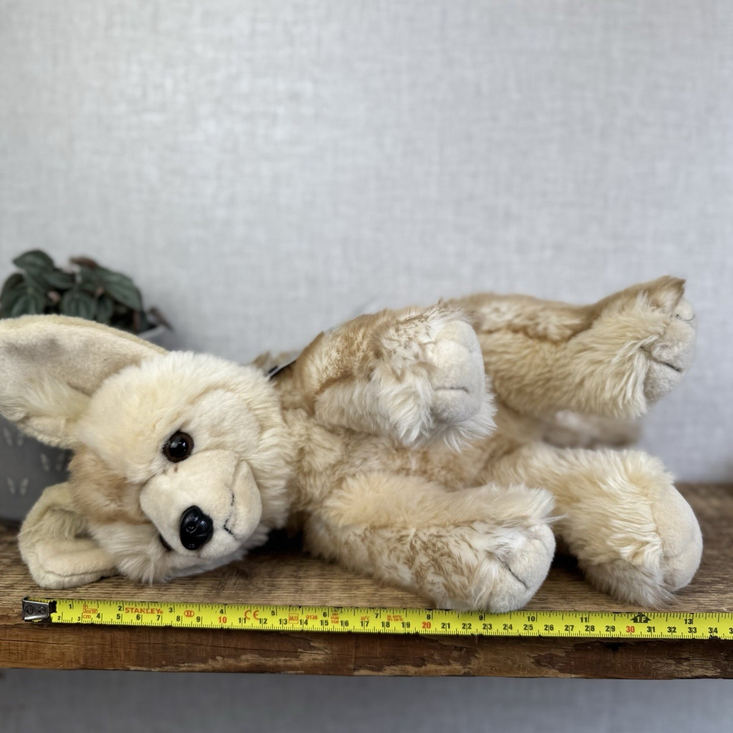 Build A Bear WWF Fennec Fox - New Without Tags Arctic Fox Soft Toy Bear 16"