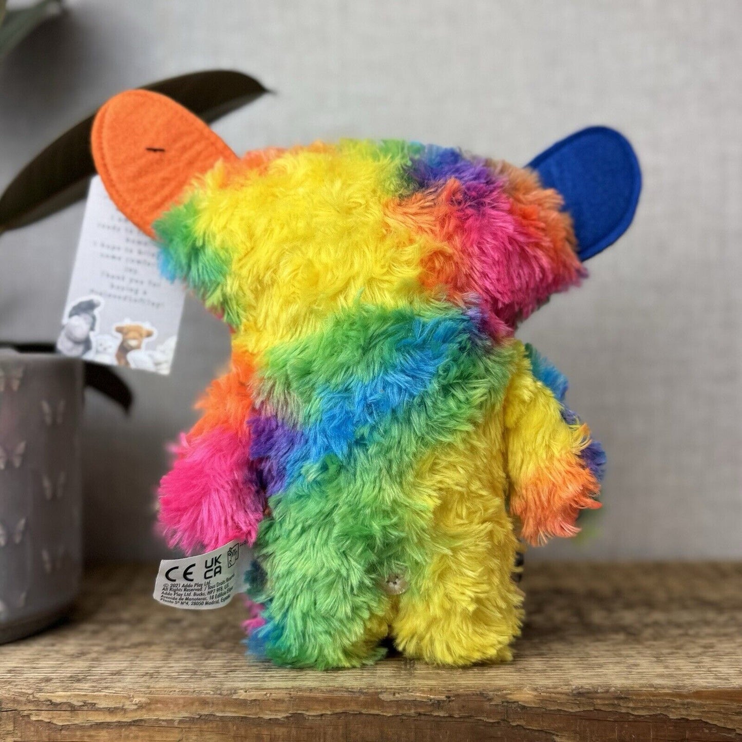 Fuggler Snuggler Grin Grin Fug - Rainbow Fluffy Fuggler Funny Ugly Monster