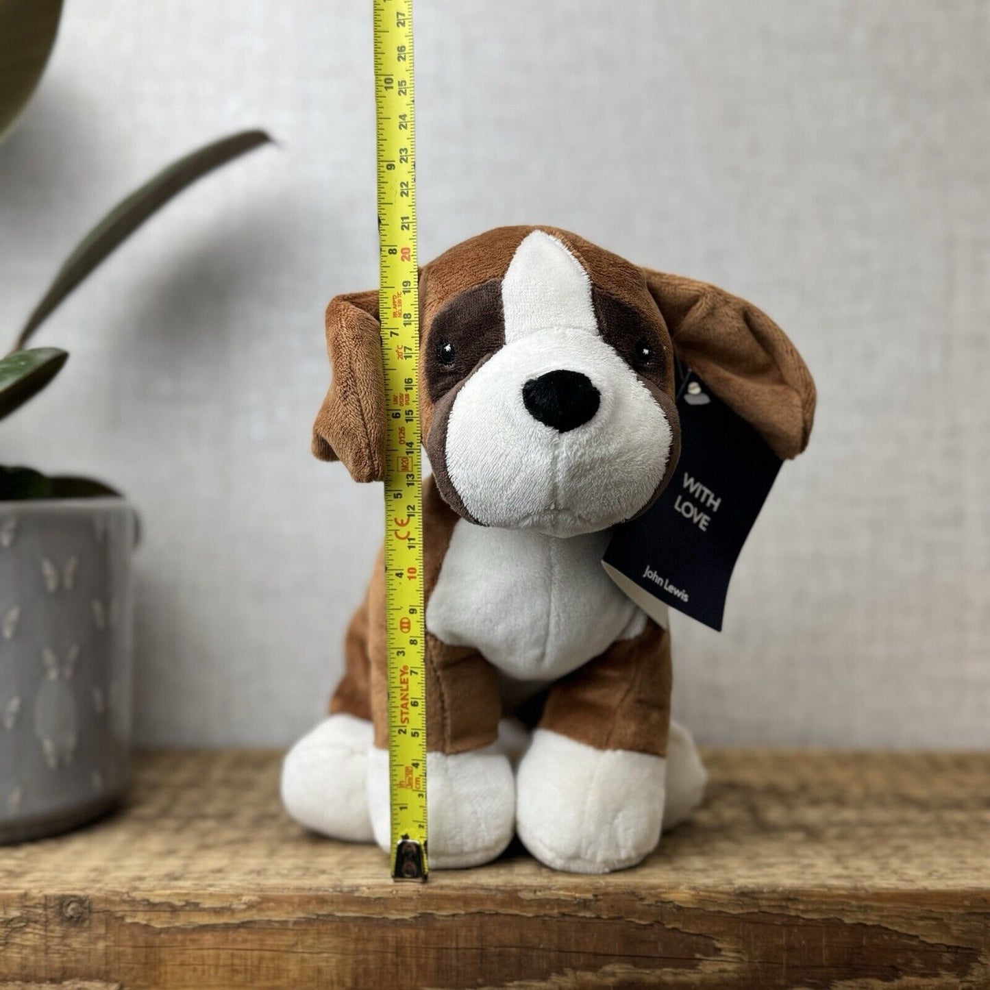 John Lewis Buster Dog - Christmas Advert 2016 (Jellycat Collab) With Tags 8”