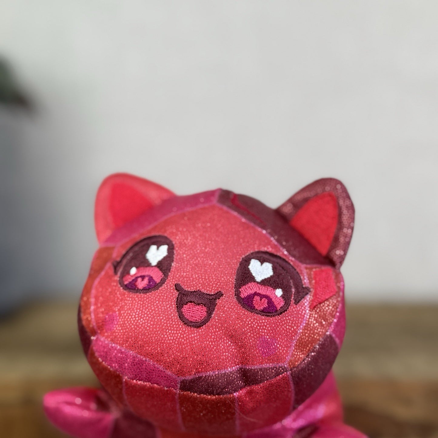 Aphmau MeeMeows - Ruby Red Cat Squish Plush Soft Toy Collectible 5"