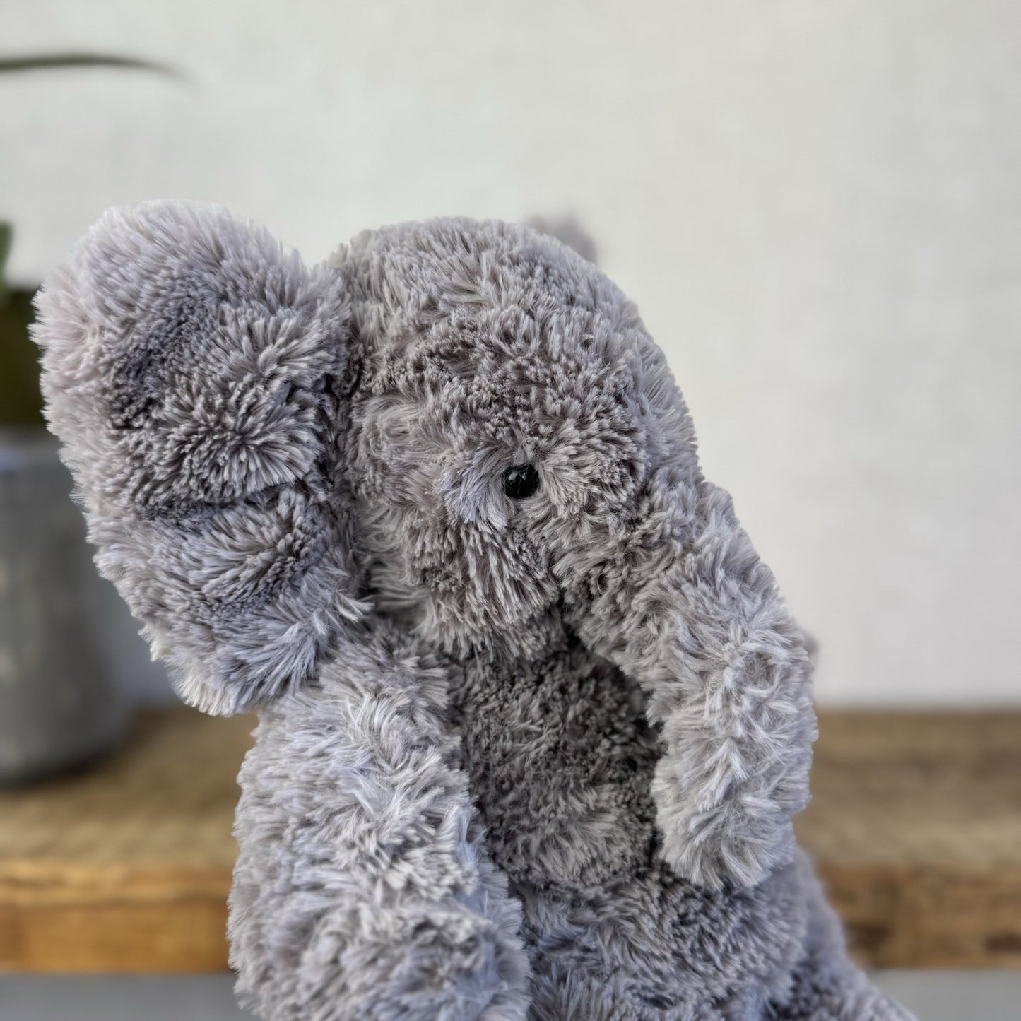 Jellycat Archibald Elephant - Modern Bartlesham Style - Curly Beanie Squishy 10"