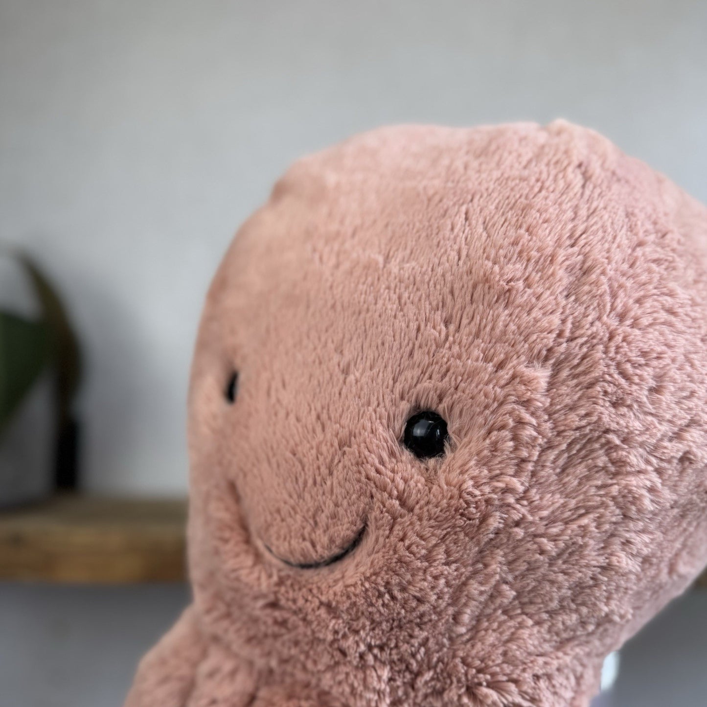 Jellycat Really Big Odell Octopus - Peach Large Octopus Beanie Toy Retired 86cm