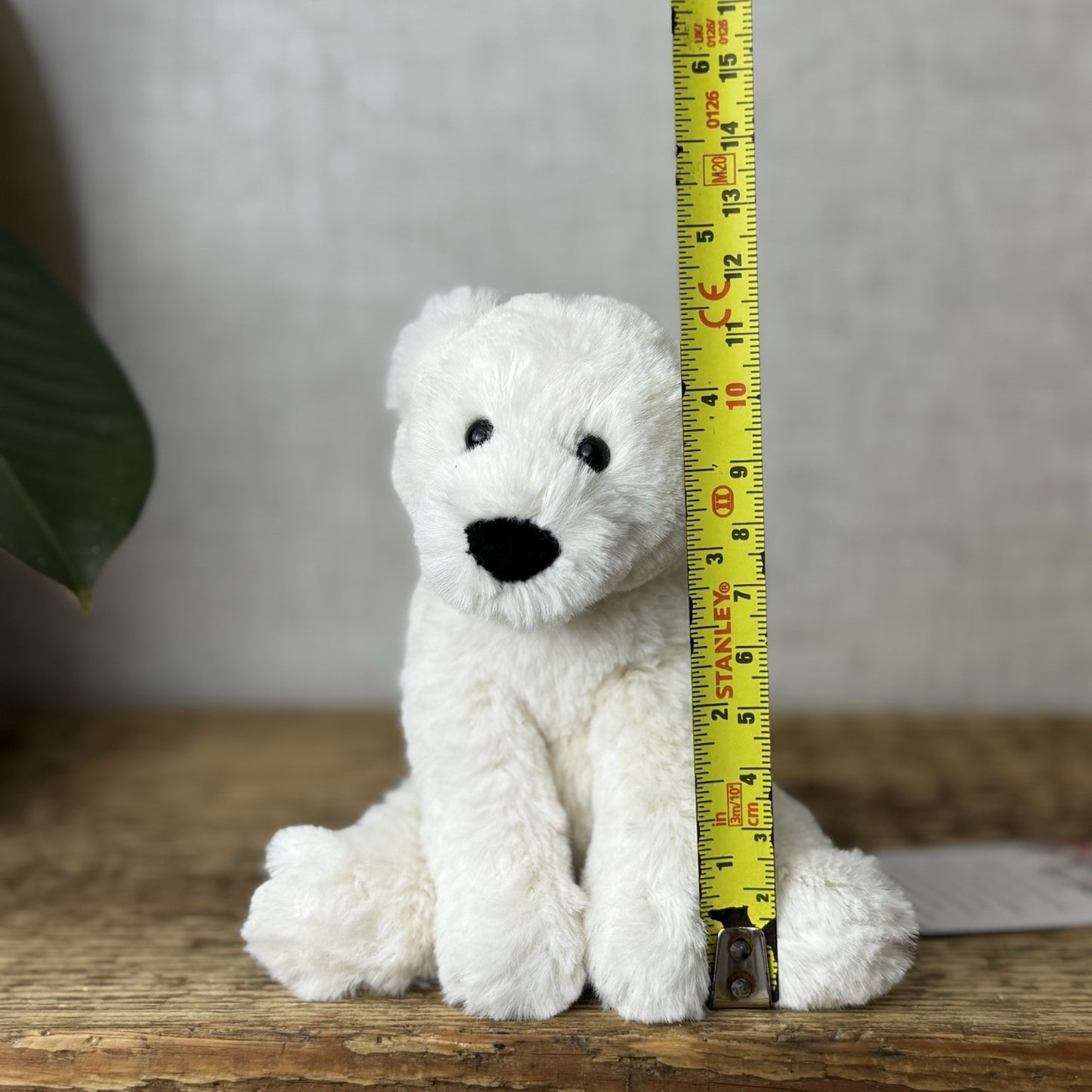 Jellycat Tiny Perry Polar Bear Tiny White Bear - Pocket Pal Plush Mini Beanie 5”