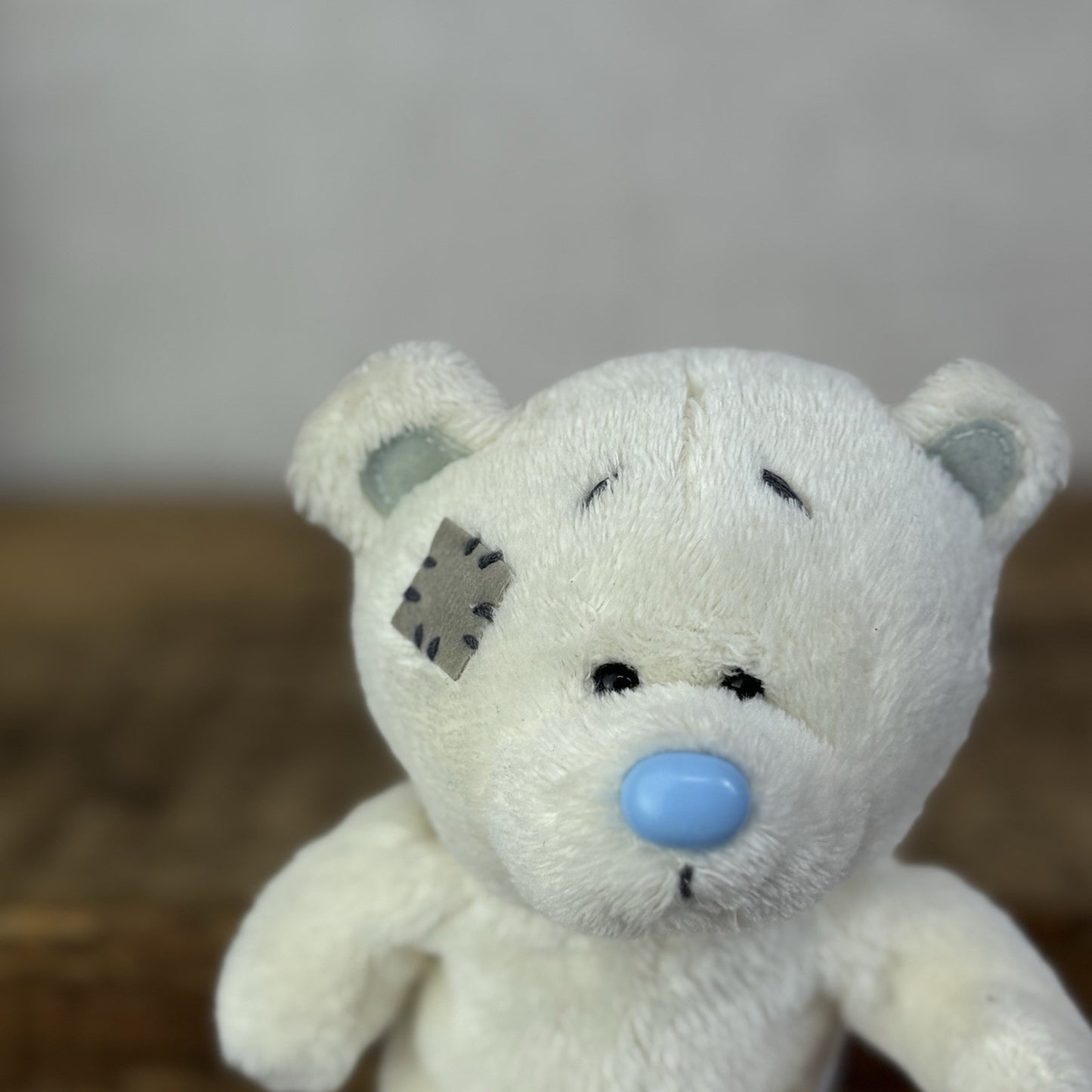 Blue Nose Friends Chalky #15 - Mini White Bear Tatty Teddy Small Retired 5”