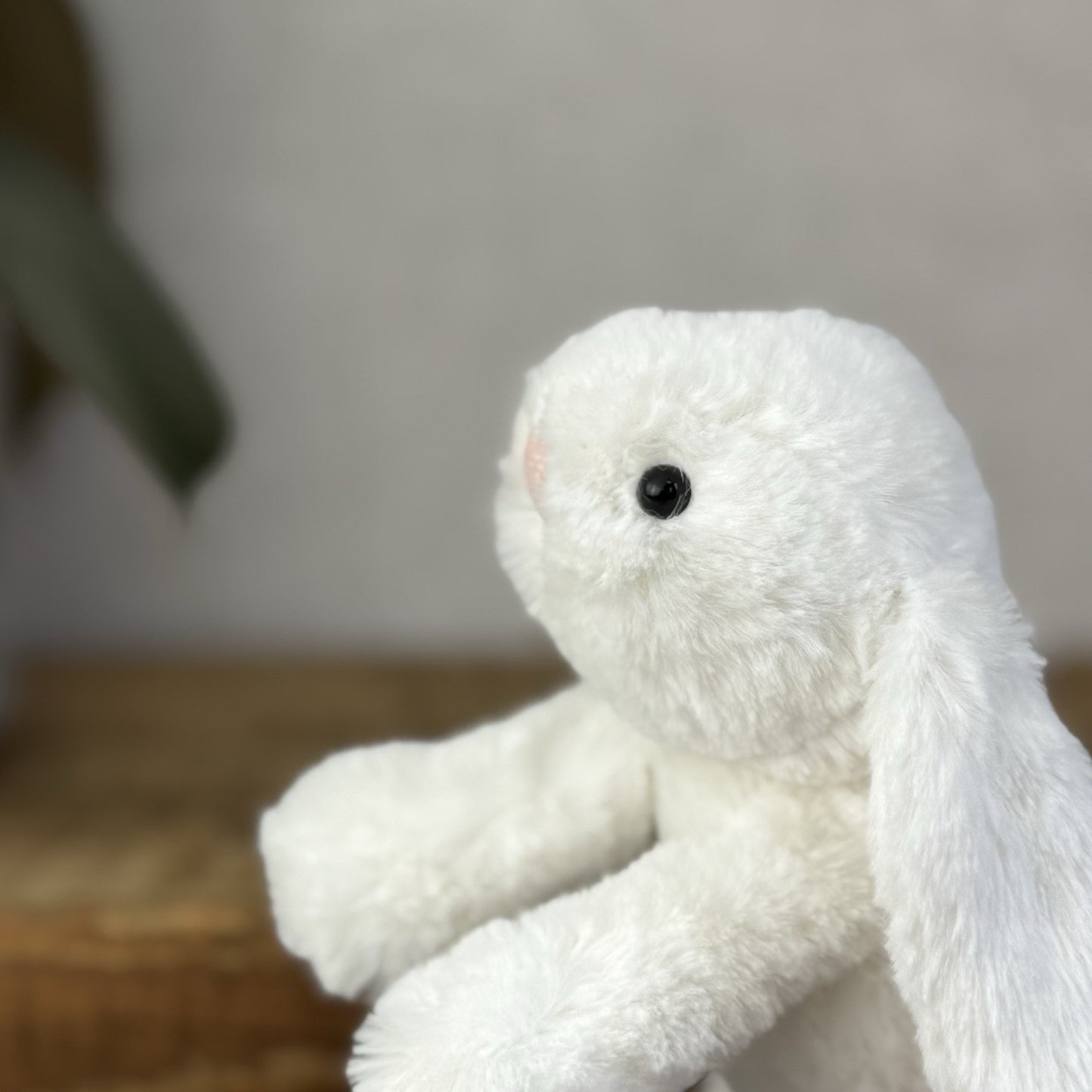 Jellycat Tiny White Smudge Bunny Rabbit - Tiny White Company Exclusive Smudge 8”