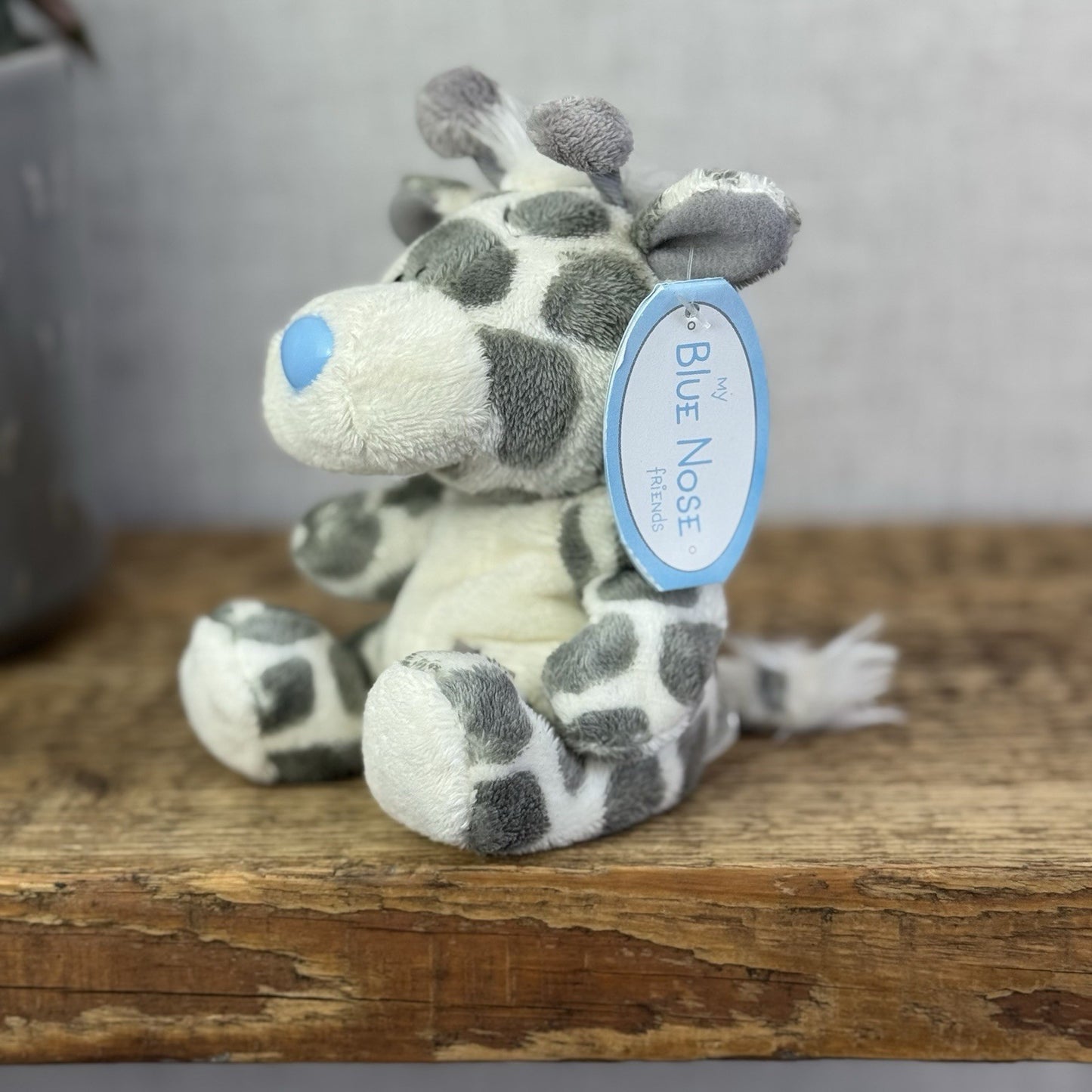 Blue Nose Friends Twiggy #7 - Mini Giraffe Beanie Plush Collecible With Tags 5"