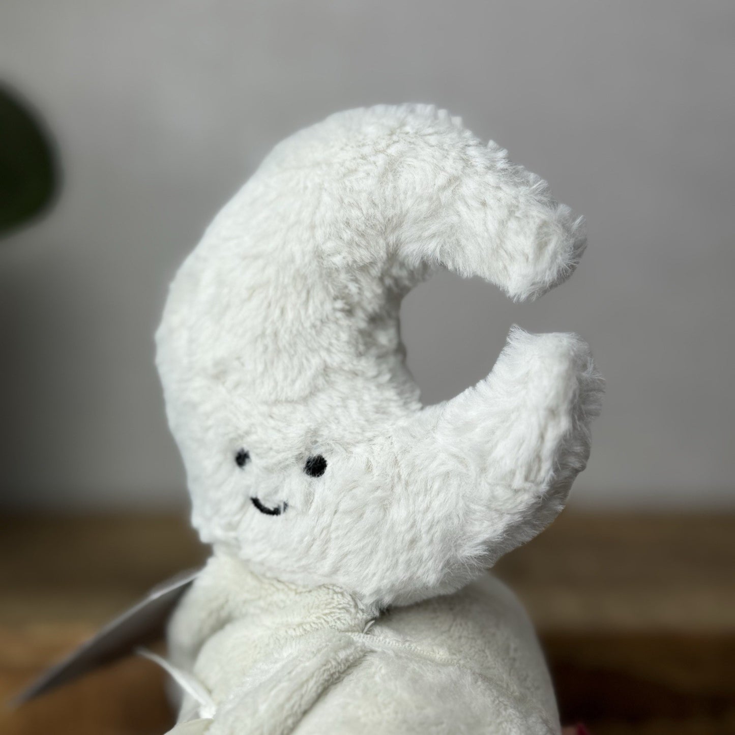 Jellycat Amuseable Moon Comforter Blanket Soother - Cream Moon Comforter