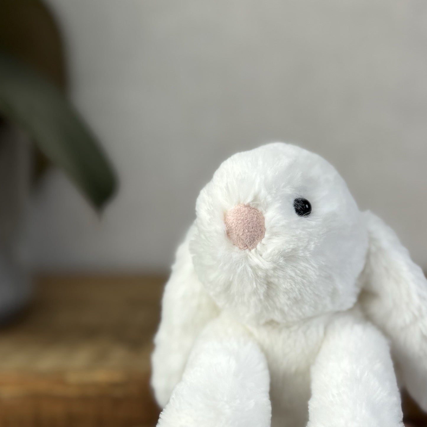 Jellycat Tiny White Smudge Bunny Rabbit - Tiny White Company Exclusive Smudge 8”
