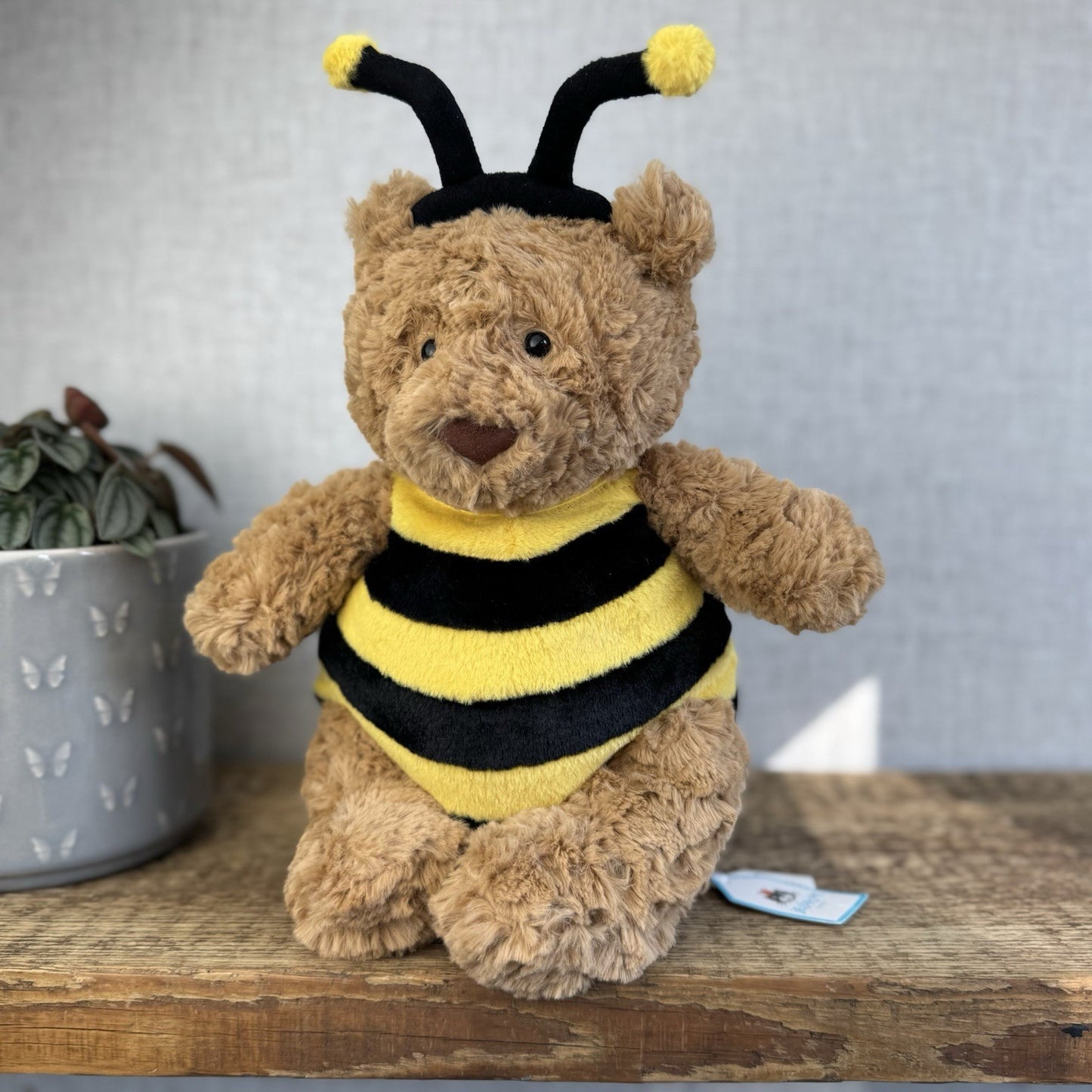 Bumblebee Bartholemew Bear Jellycat - New With Tags Bee Bear Soft Toy NWT 12"