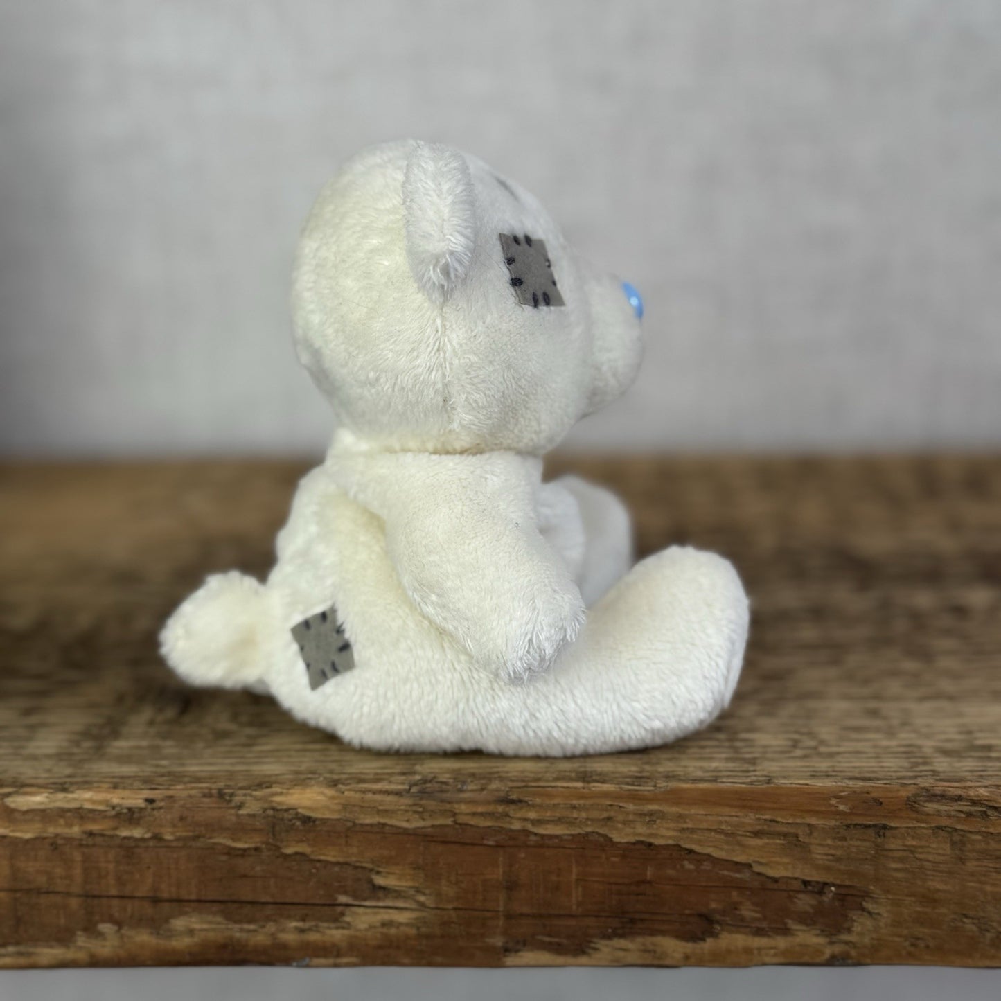 Blue Nose Friends Chalky #15 - Mini White Bear Tatty Teddy Small Retired 5”