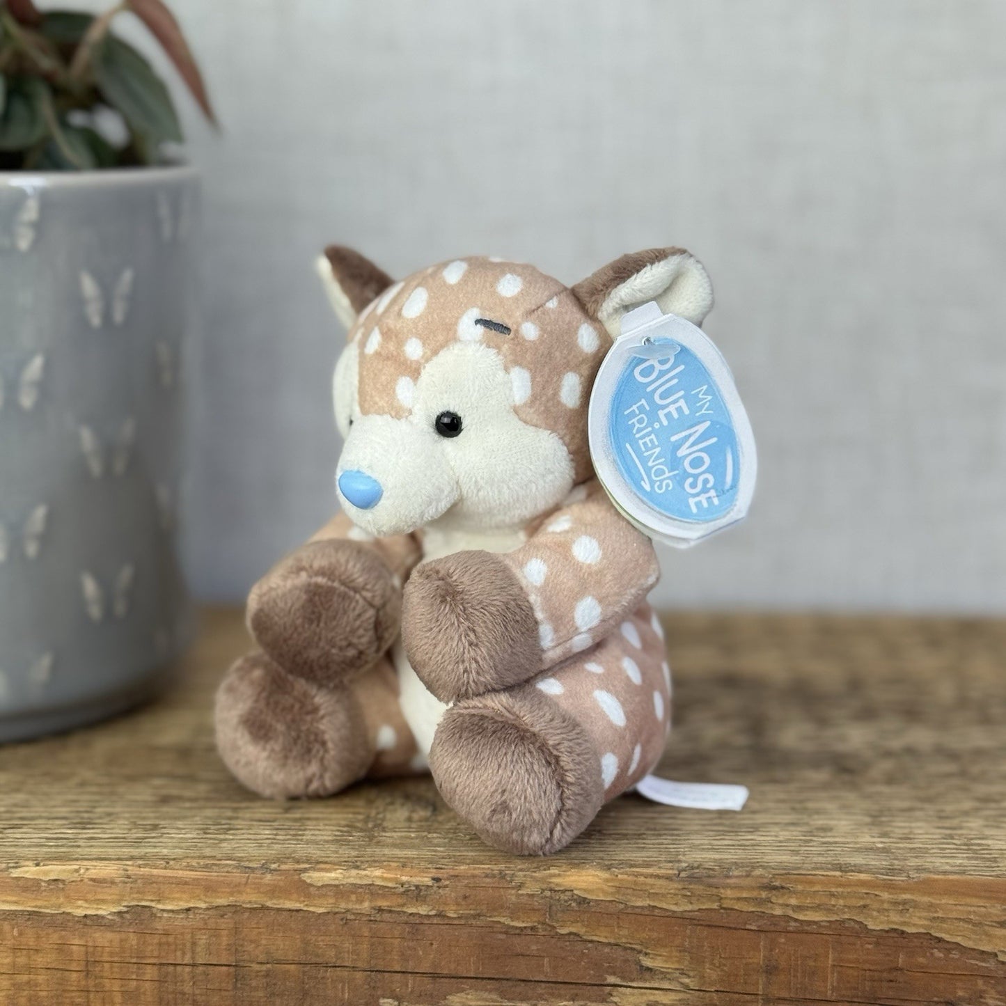 Blue Nose Friends - Sway The Fawn #44 - Mini Deer Plush Beanie Pal 5" New Tags