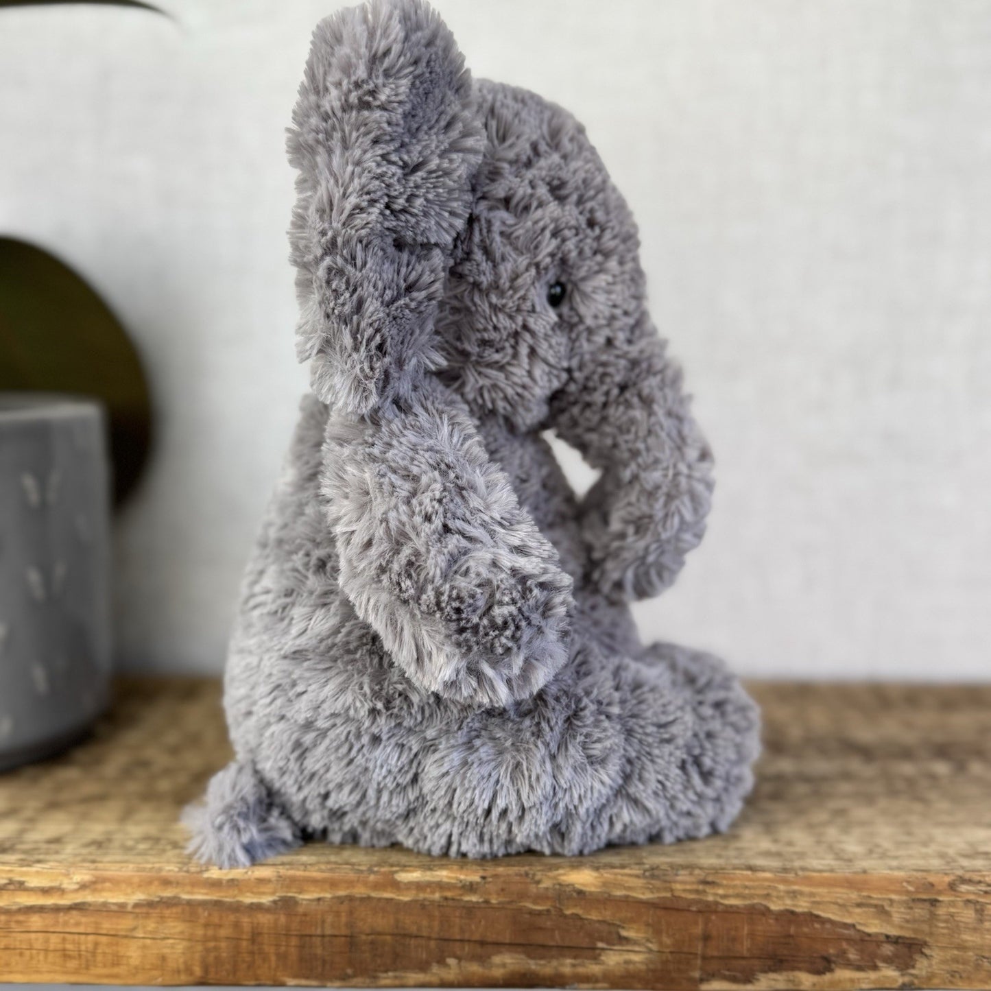 Jellycat Archibald Elephant - Modern Bartlesham Style - Curly Beanie Squishy 10"
