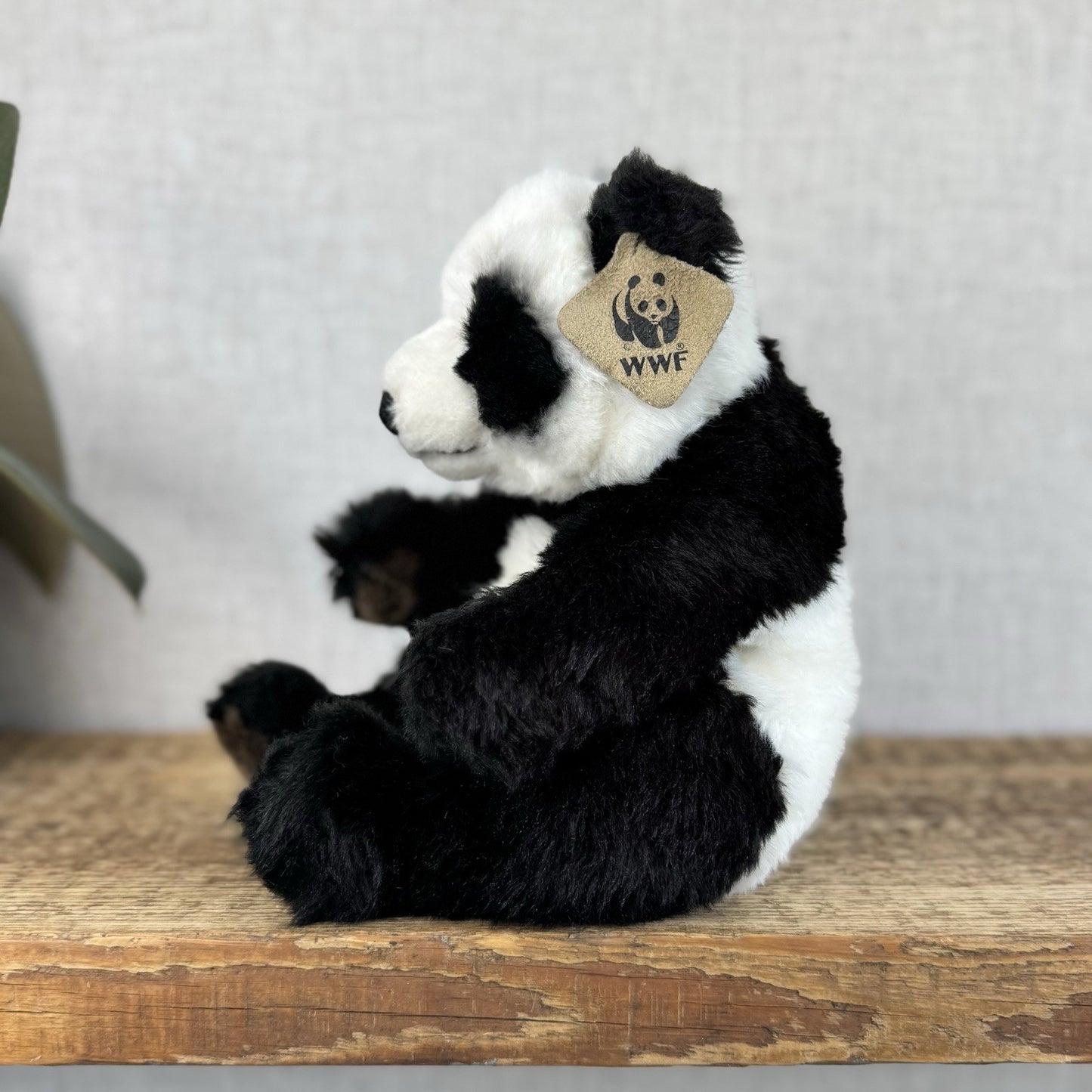 WWF Anna Club Plush Panda - Small Vintage Panda Soft Toy Beanie Super Fluffy 10”