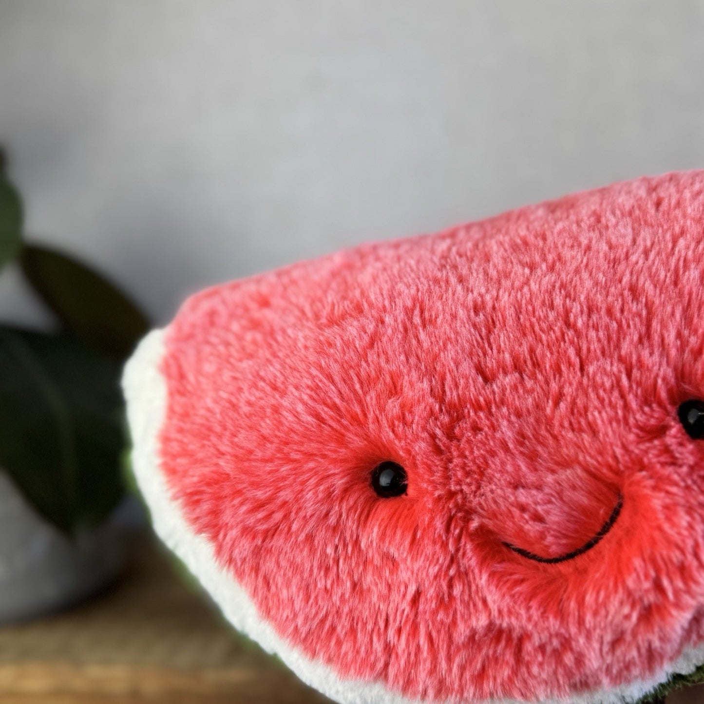 Jellycat Medium Amuseable Watermelon Slice - Fluffy Melon Soft Toy 11”