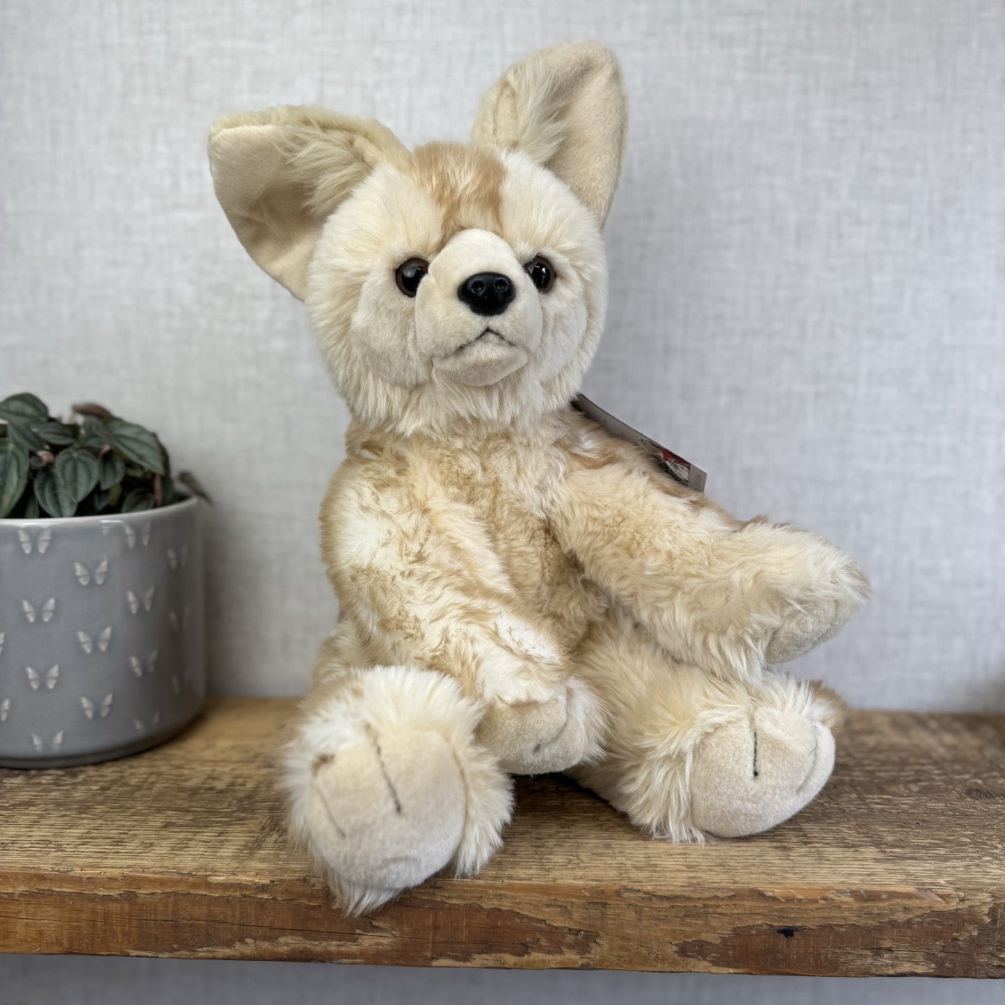 Build A Bear WWF Fennec Fox - New Without Tags Arctic Fox Soft Toy Bear 16"