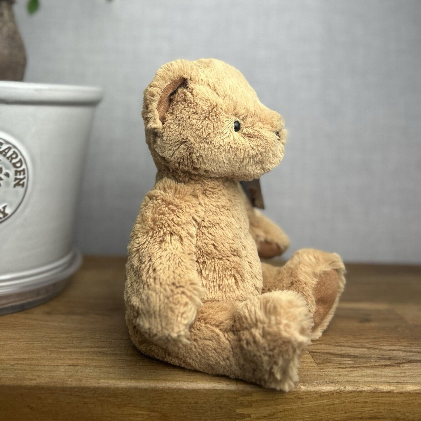 John Lewis Small Honey Bear Beanie Bear (Jellycat Collaboration) Small Size 10”