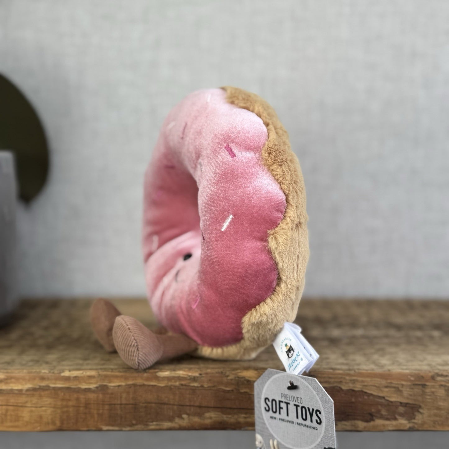 Jellycat Amuseable Doughnut Soft Toy Food Play Cute Collectible Beanie 7" (#2)