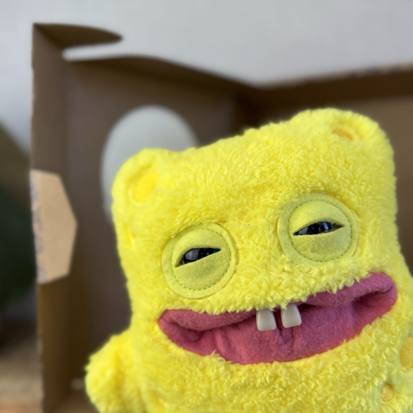 Fuggler Spongebob Square Pants Funny Ugly Monster Plush Cartoon Network Box