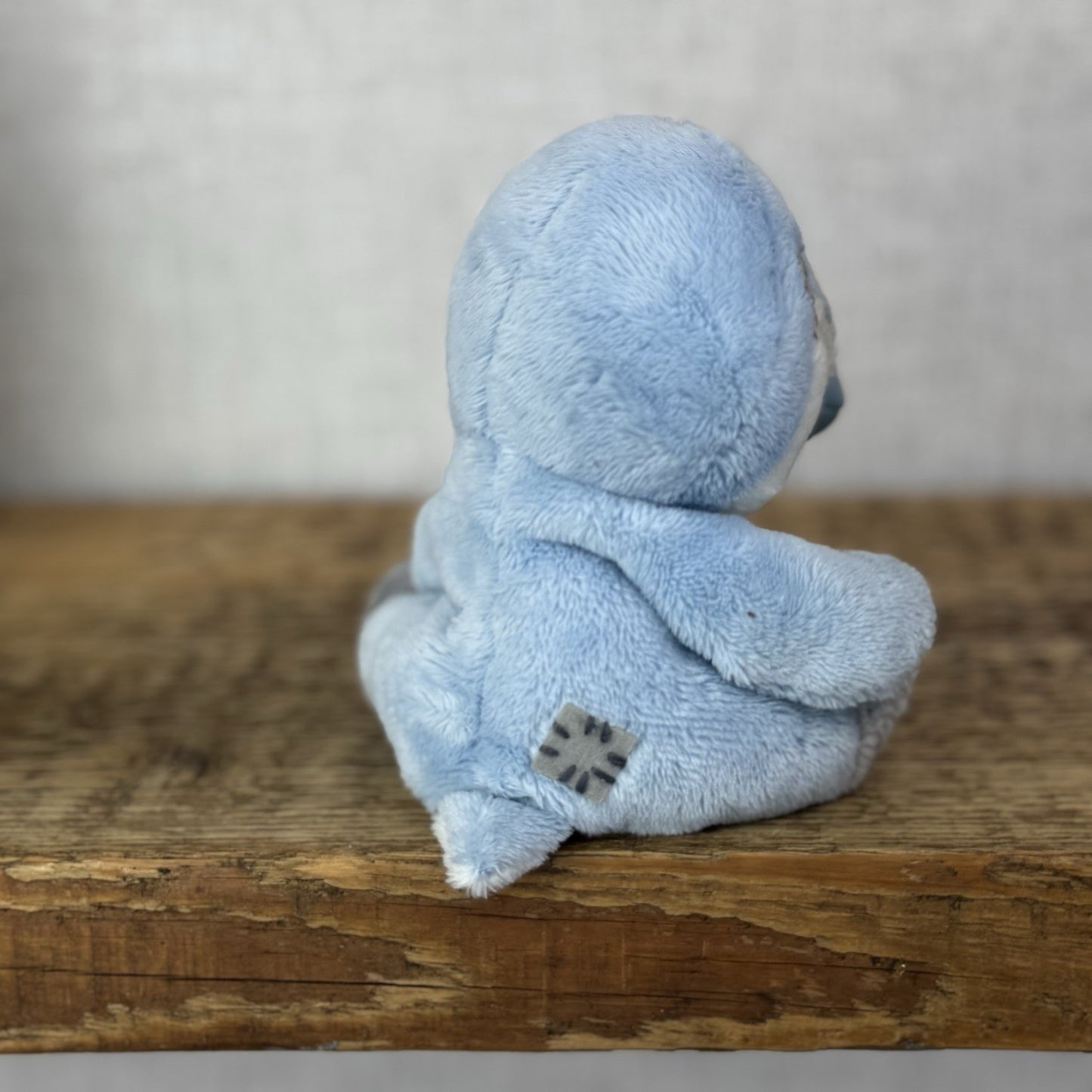 Blue Nose Friends Chilly #17 - Mini Blue Penguin Beanie Plush Toy Tiny 5"
