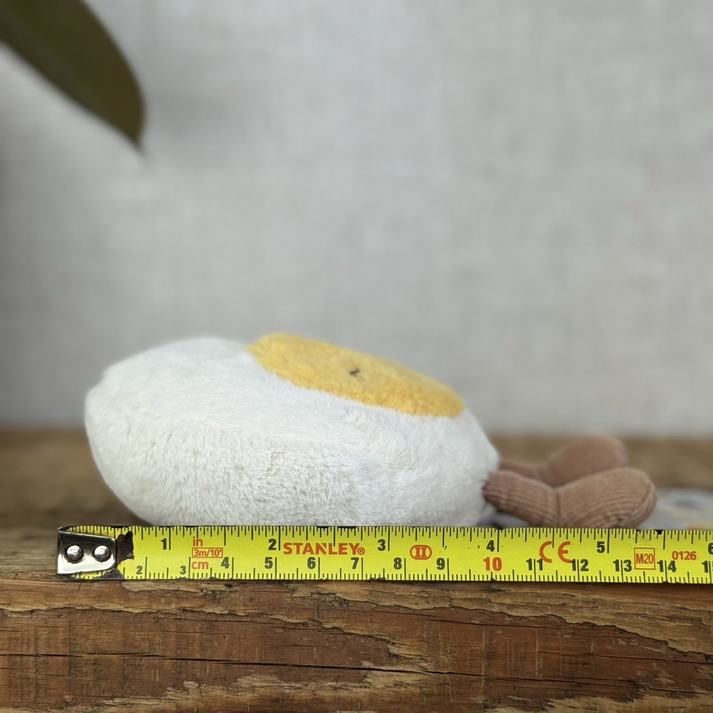 Jellycat Amuseable Blushing Boiled Egg - Little Egg With Feet Soft Toy Beanie