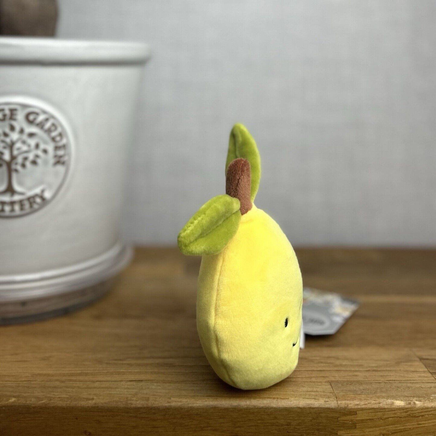 Jellycat Fabulous Lemon - Small Beanie Lemon Soft Toy Collectible Food 5”