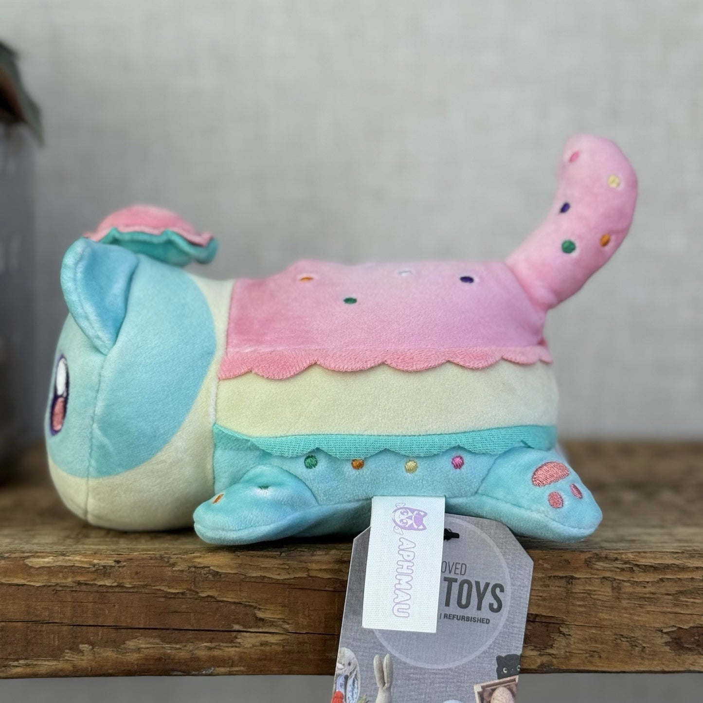 Aphmau MeeMeows - Macaroon Cat Litter 3 Cute Cake Cat Plush Collectible 5”