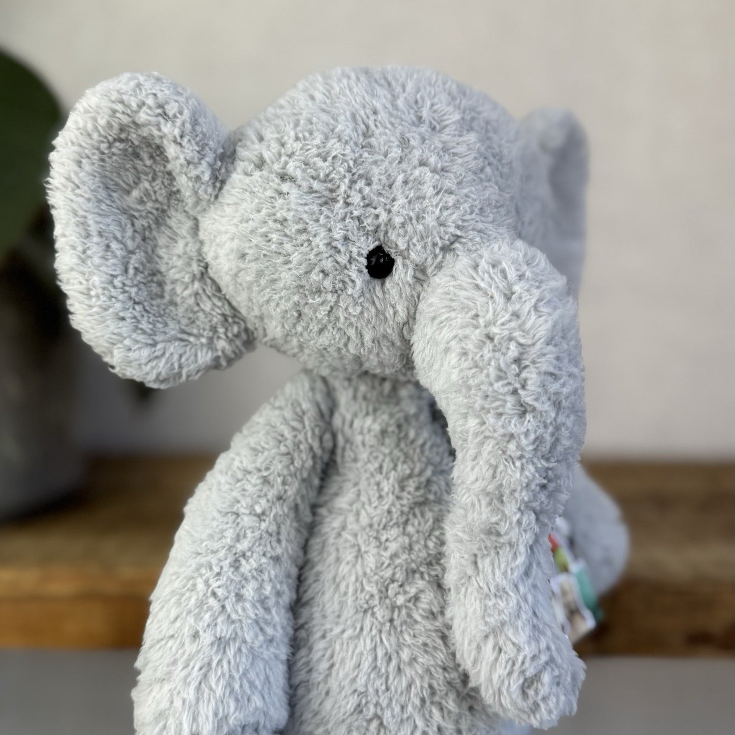 Jellycat Medium Nugget Elephant - Medium Nugget Elephant Grey Soft Toy 12"