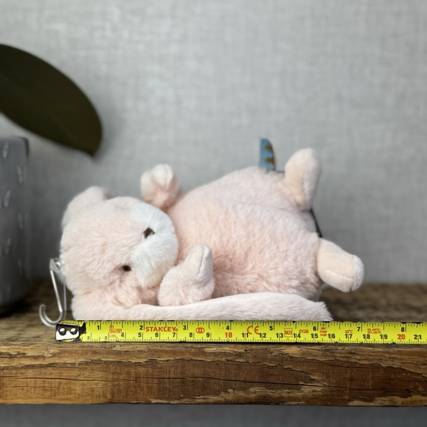 Bunnies By The Bay - Tiny Nibble Pink Bunny Soft Pink Beanie NWOT long Ears Cute