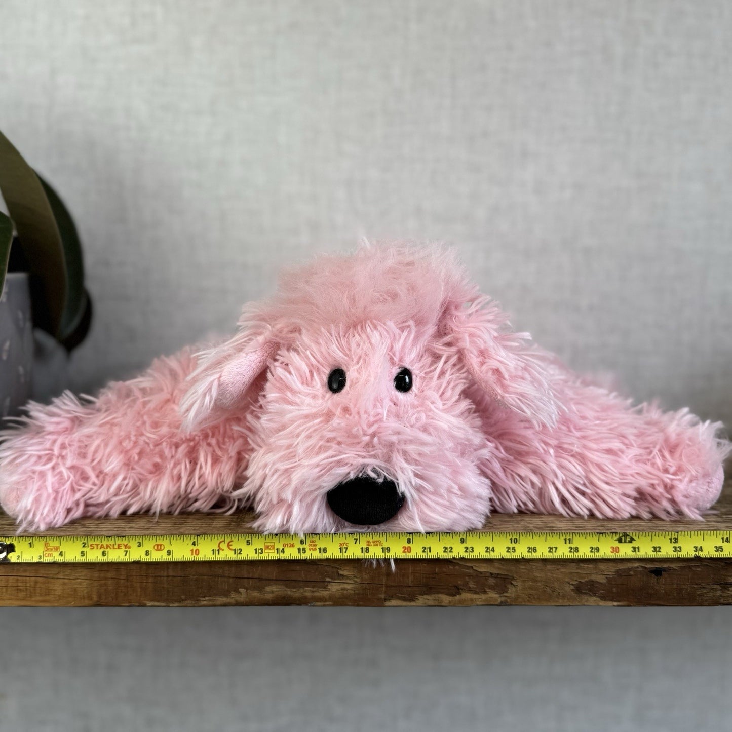 Jellycat Pink Truffles Puppy Dog - Truffles Puppy Soft Pink NWOT Cushion 14”