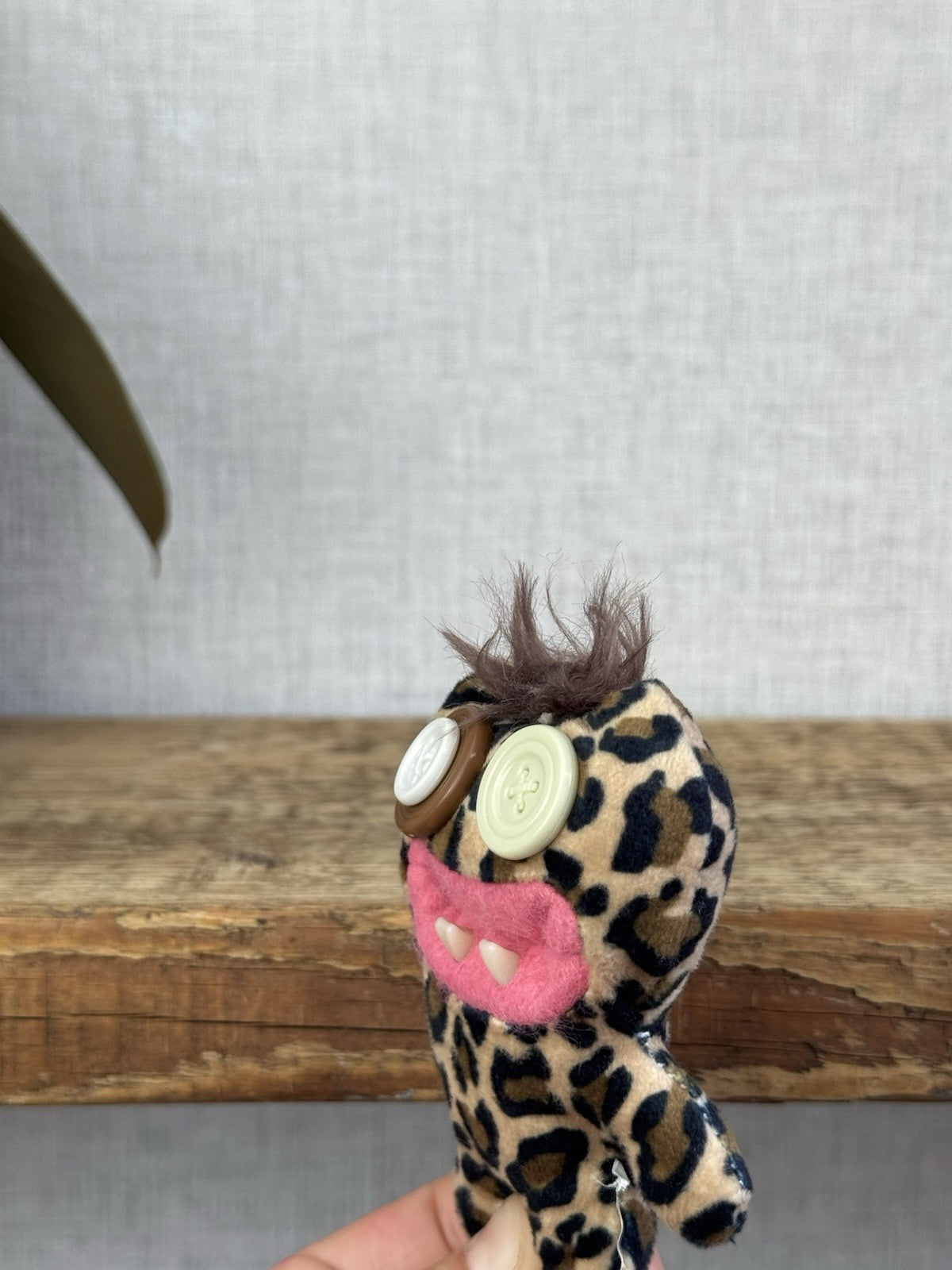 Fuggler Baby Fugg Leopard Print Screech Baby - Brown Tiny Fuggler Baby Mini