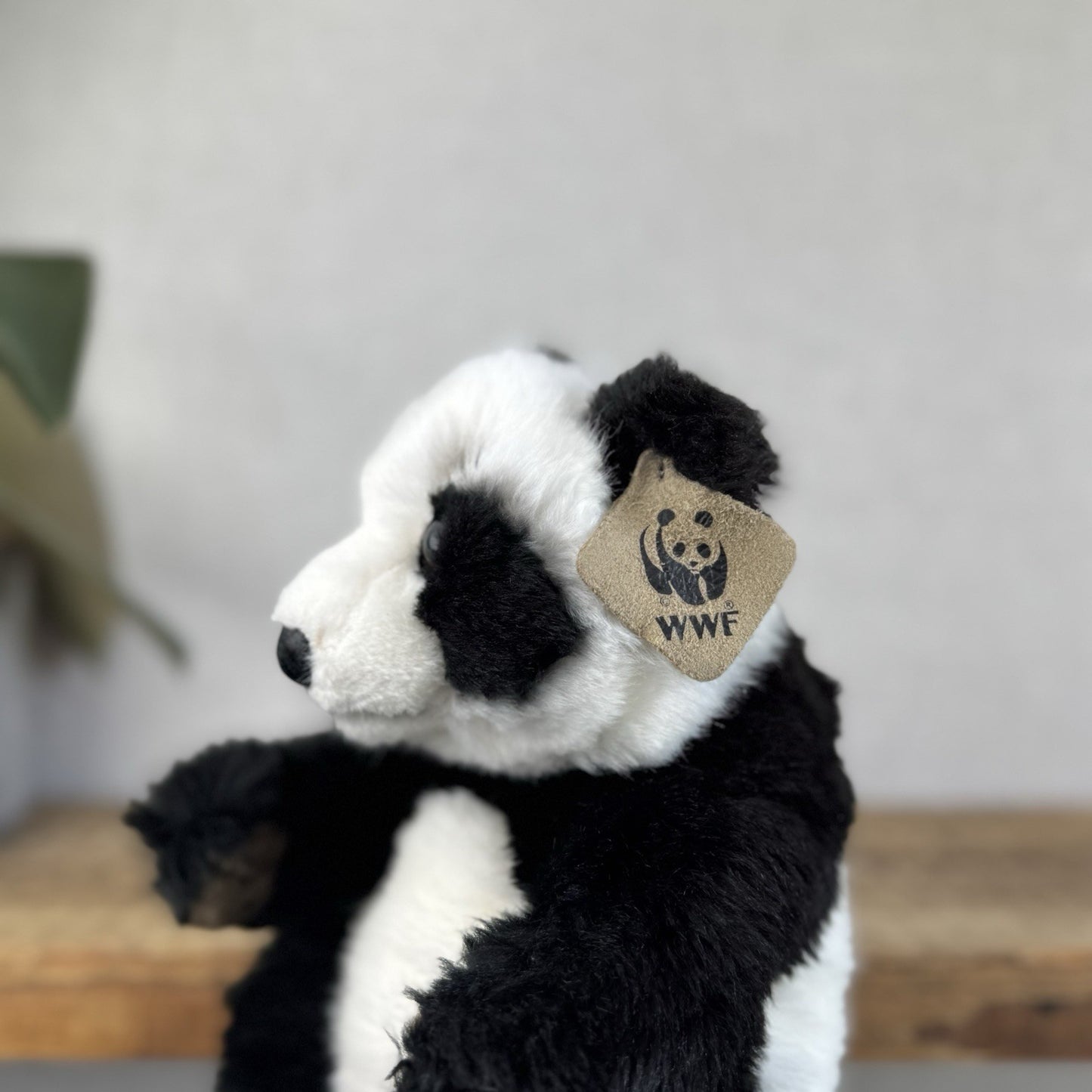 WWF Anna Club Plush Panda - Small Vintage Panda Soft Toy Beanie Super Fluffy 10”