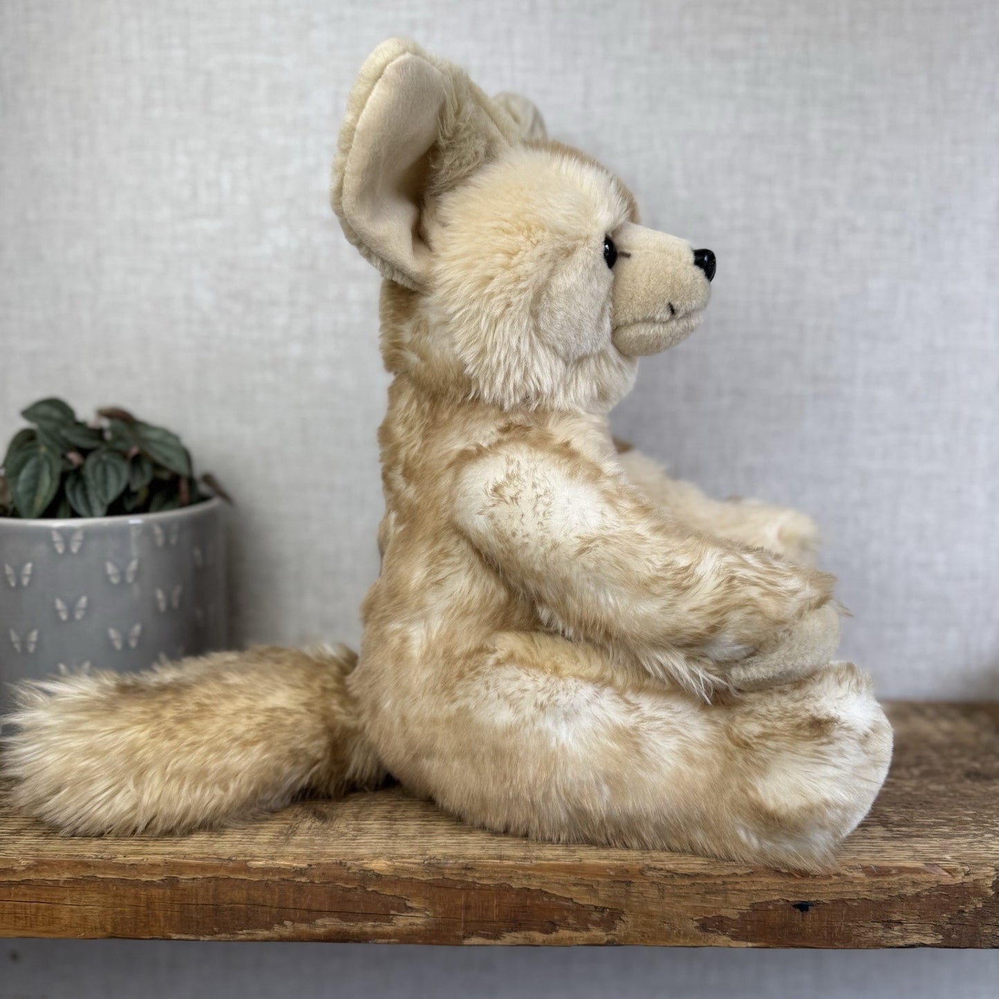 Build A Bear WWF Fennec Fox - New Without Tags Arctic Fox Soft Toy Bear 16"