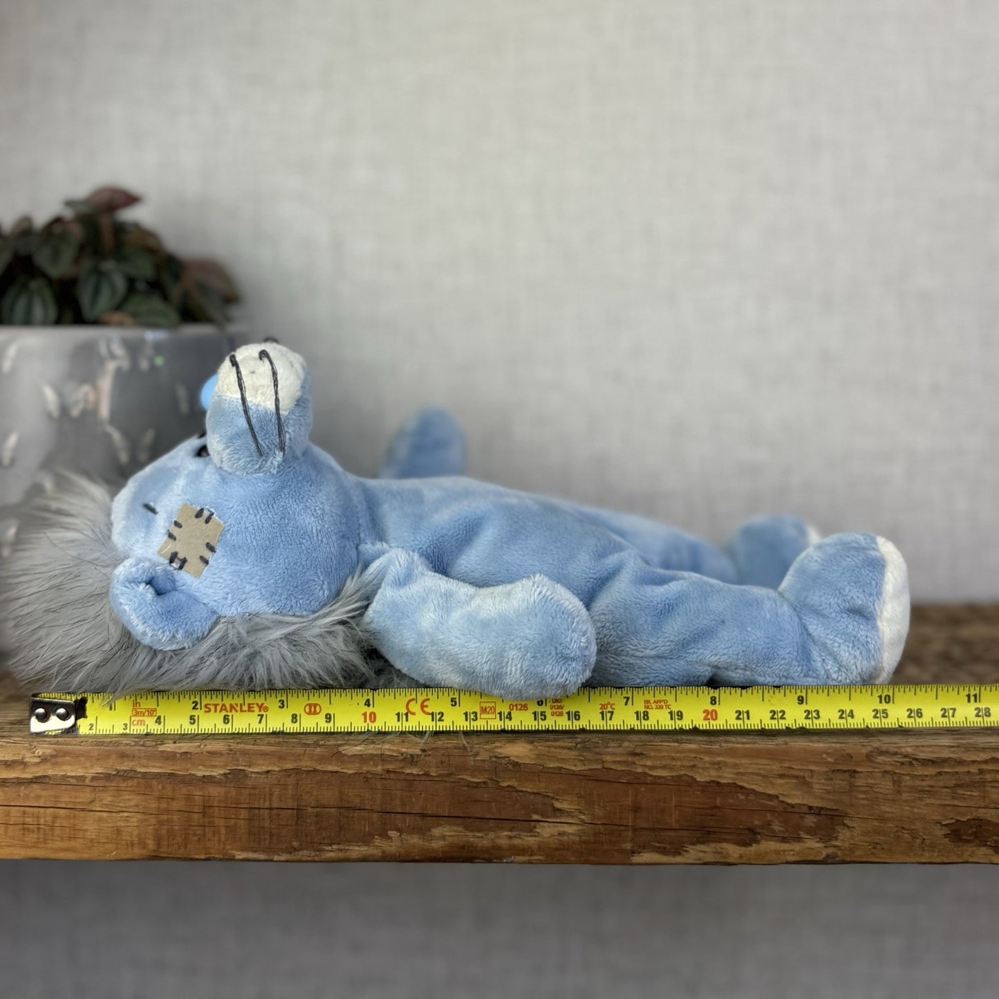 Blue Nose Friends Rocky The Lion - Floppy Blue Lion New With Tags Retired Plush