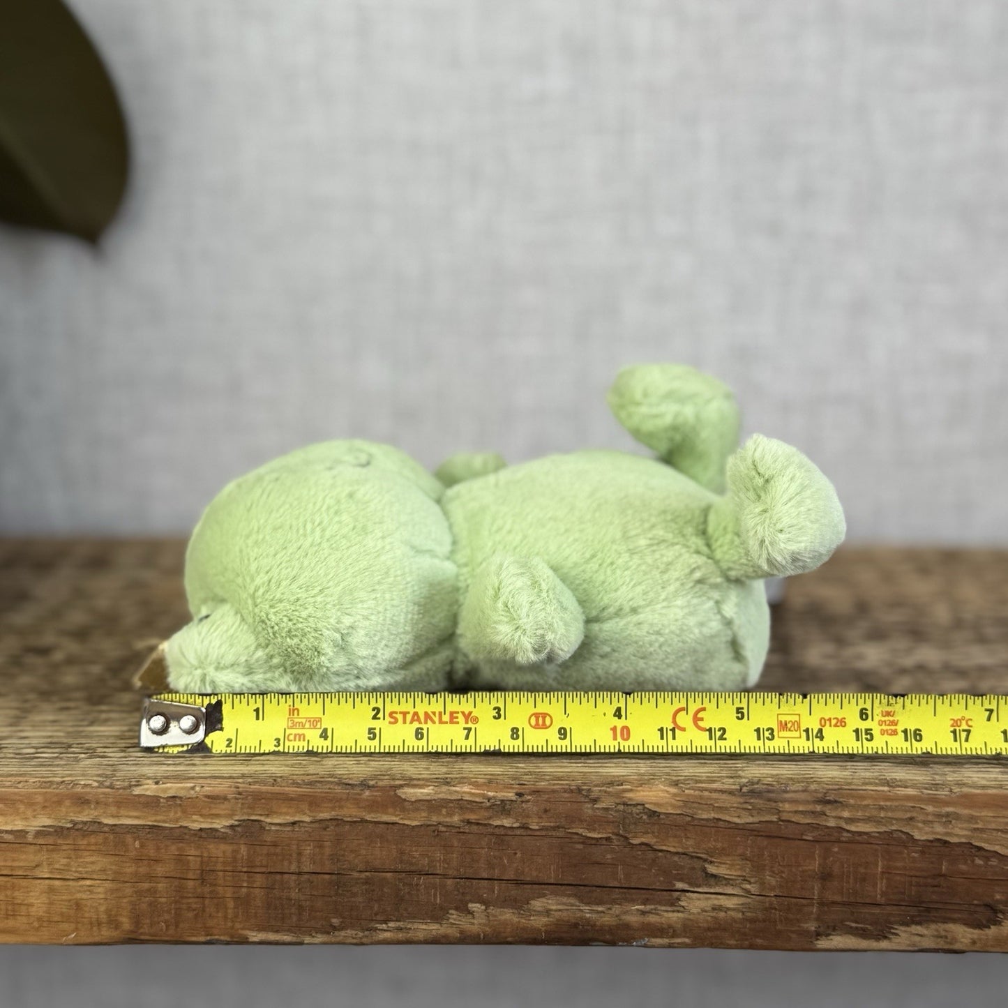 Jellycat Crowning Croaker Green Frog - Small Mini Frog - Pocket Pal - Frog Plush