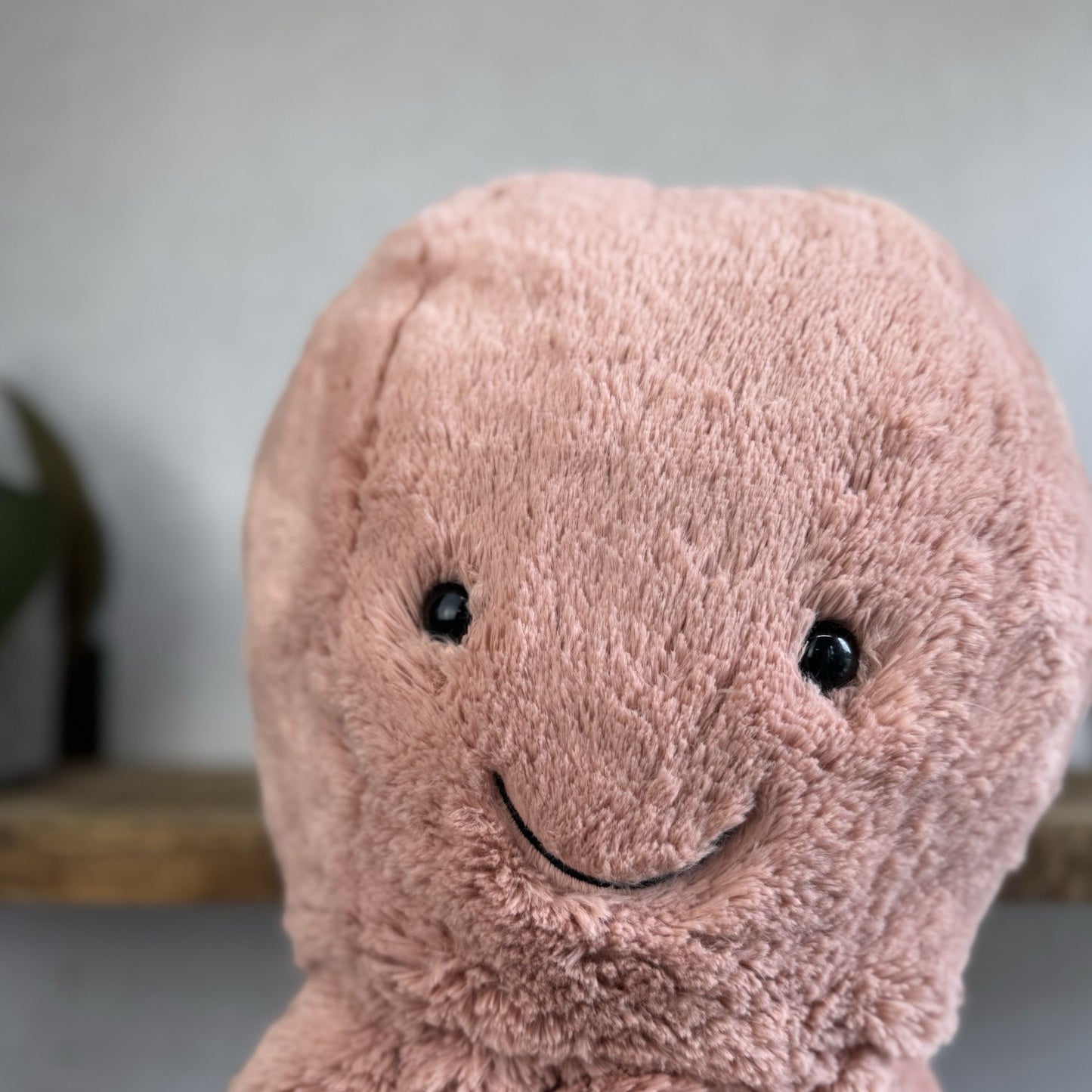 Jellycat Really Big Odell Octopus - Peach Large Octopus Beanie Toy Retired 86cm