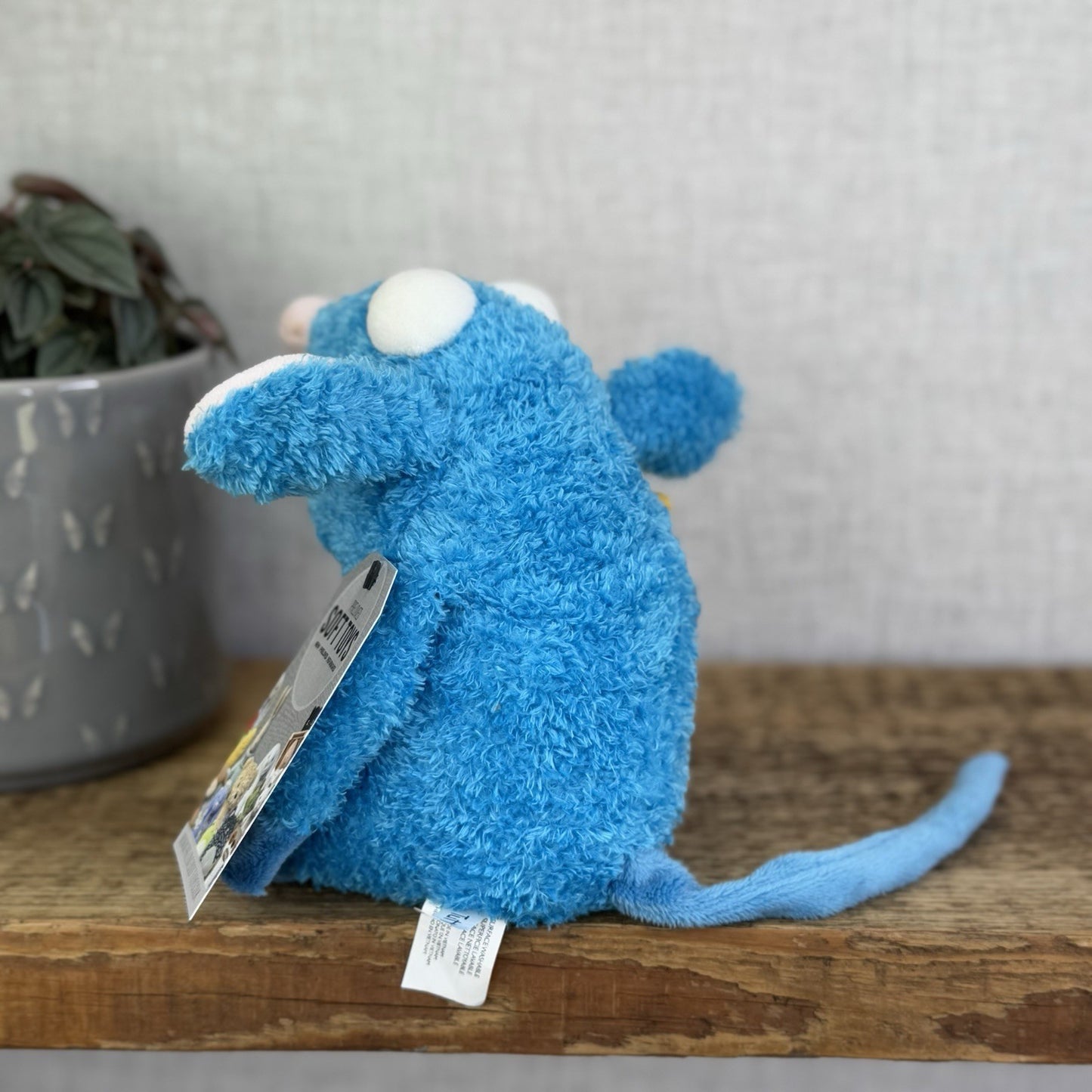 Disney Store Tutter Mouse With Kitty Cat Plush - Bear In The Big Blue House 5”