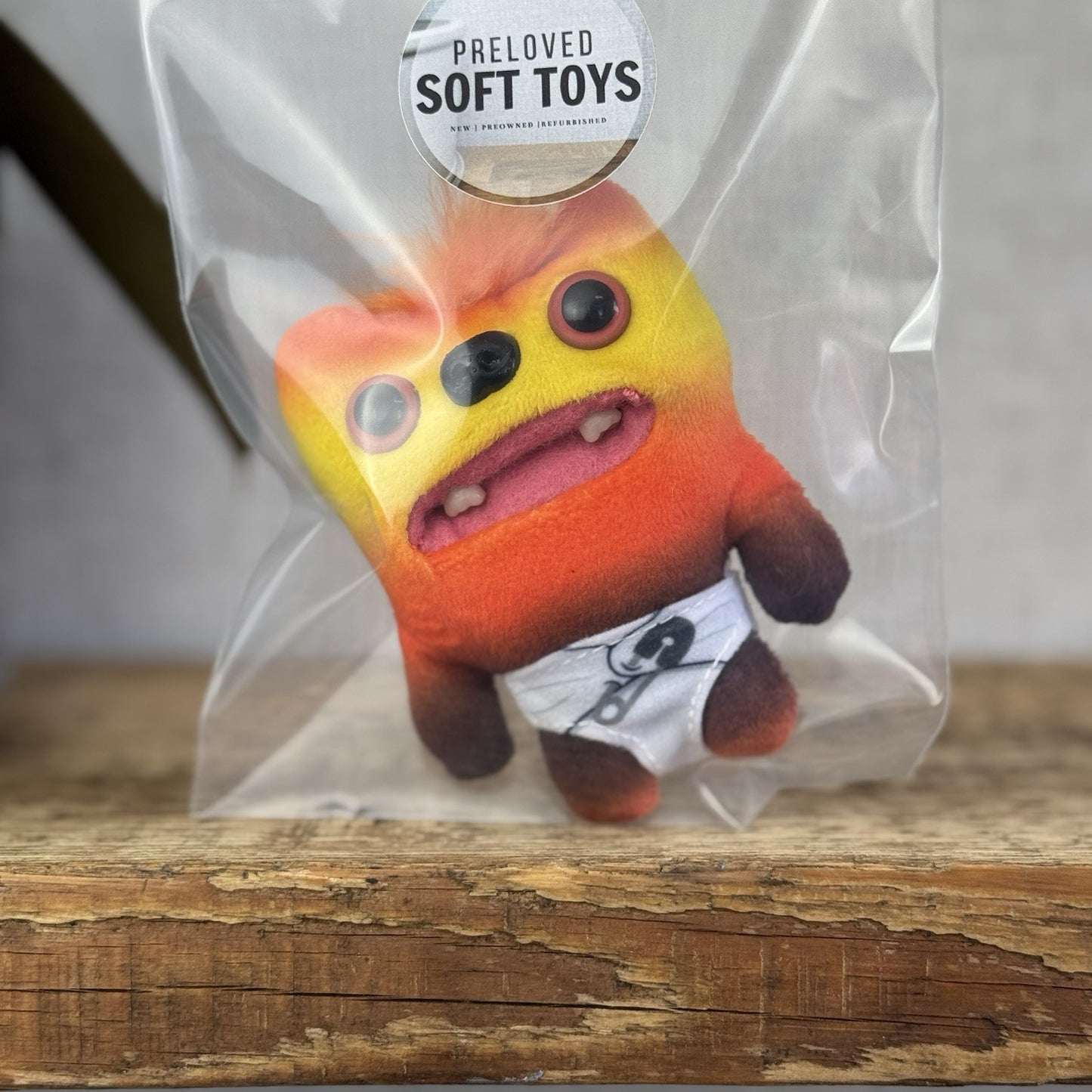 Fuggler Baby Fugg - Red Mini Fuggler Baby Indesisive Red Ombre Fuggler Mini